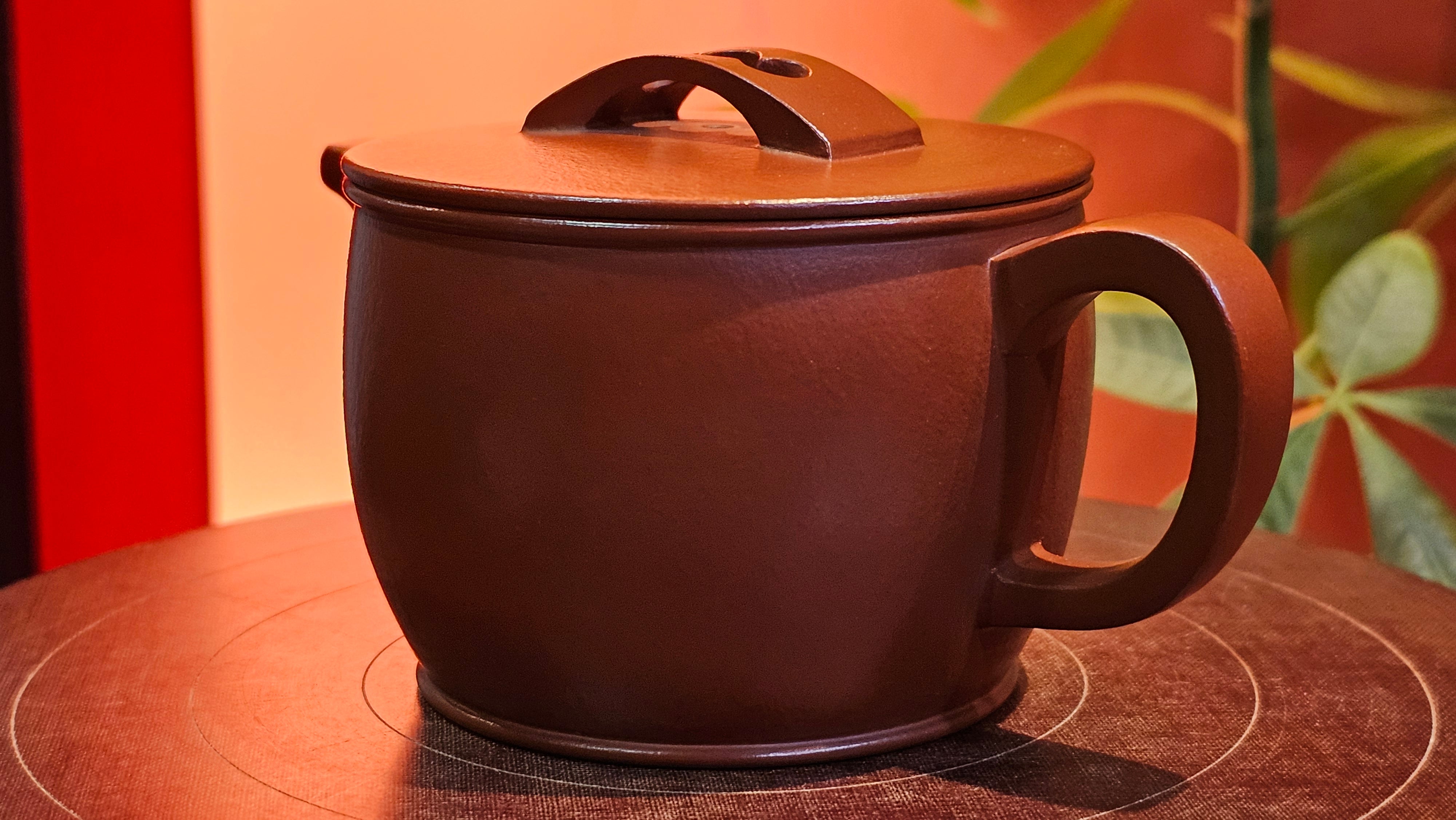 Han Wa 汉瓦, 171.5ml, Xiao Mei Yao Zhu Ni 小煤窑朱泥, by our Collaborative Craftsman Zhai Yi Yao 翟一耀。