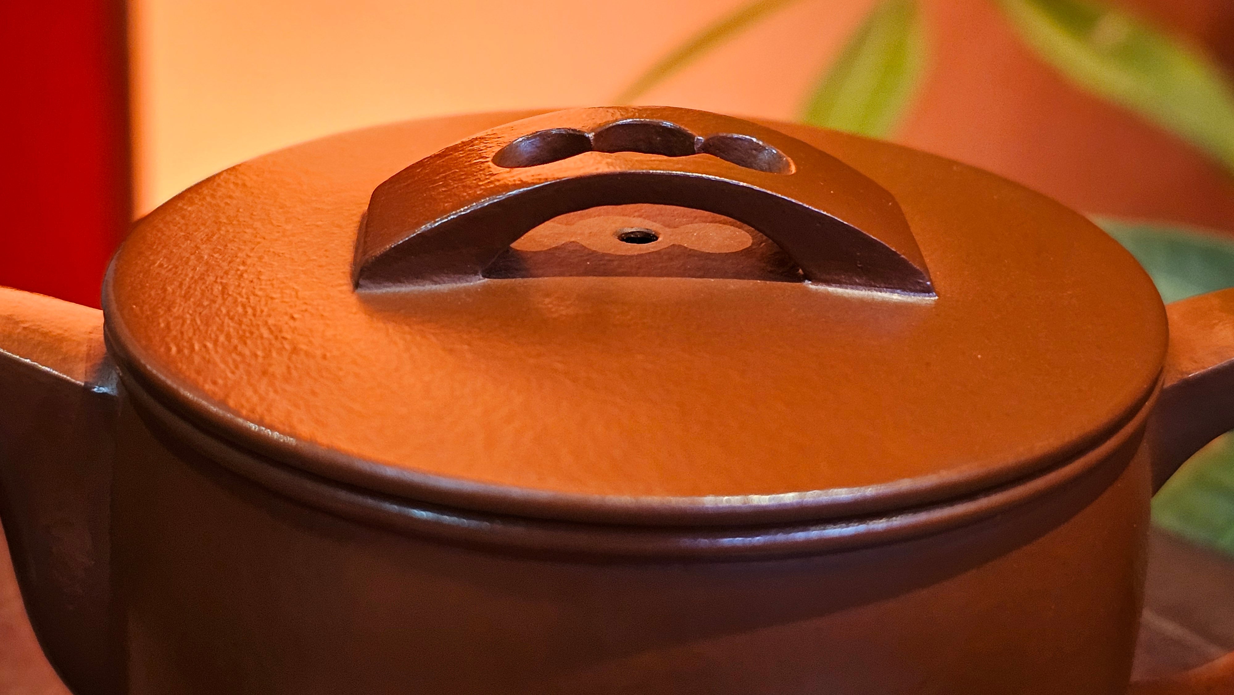 Han Wa 汉瓦, 171.5ml, Xiao Mei Yao Zhu Ni 小煤窑朱泥, by our Collaborative Craftsman Zhai Yi Yao 翟一耀。