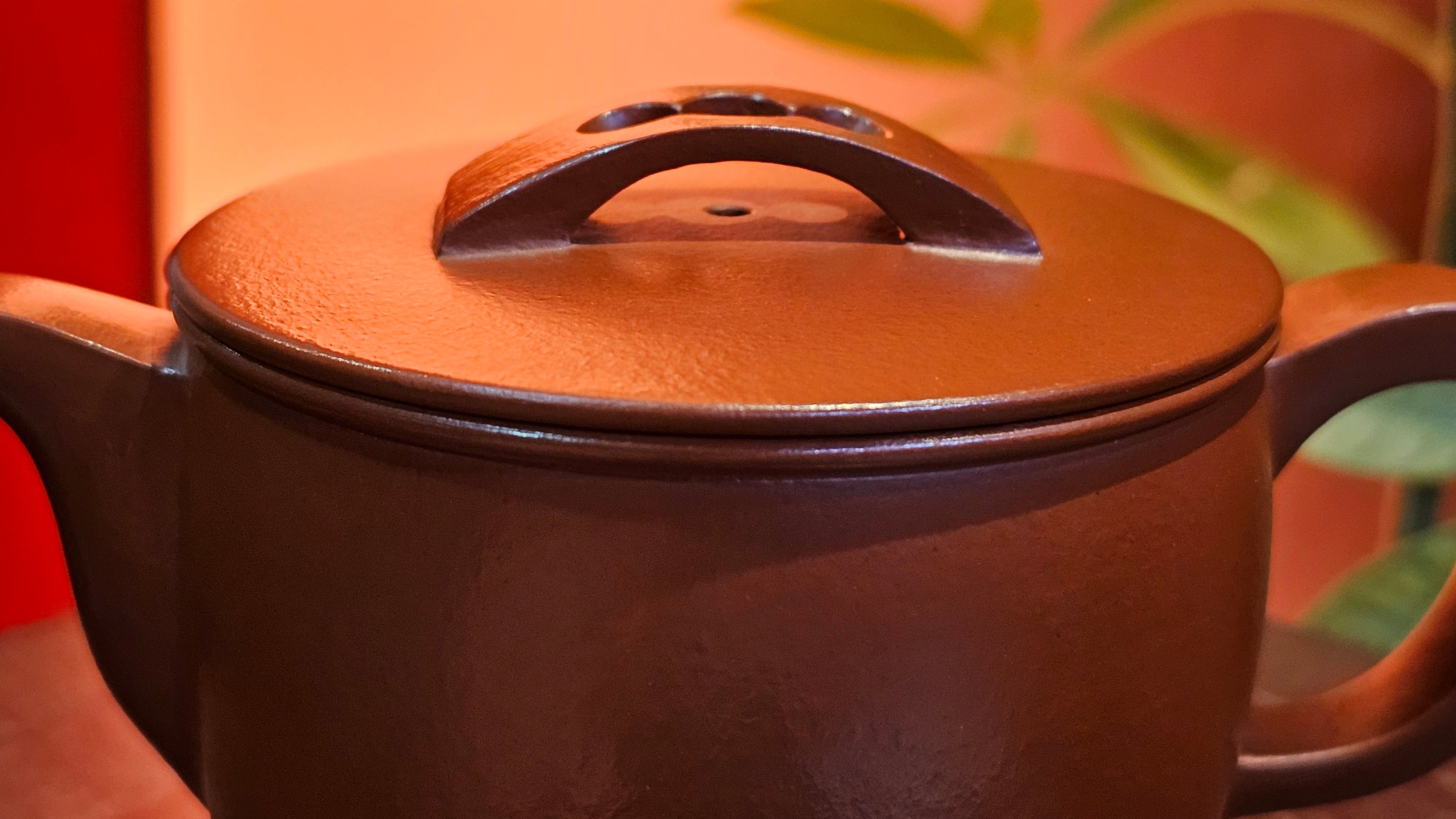 Han Wa 汉瓦, 171.5ml, Xiao Mei Yao Zhu Ni 小煤窑朱泥, by our Collaborative Craftsman Zhai Yi Yao 翟一耀。