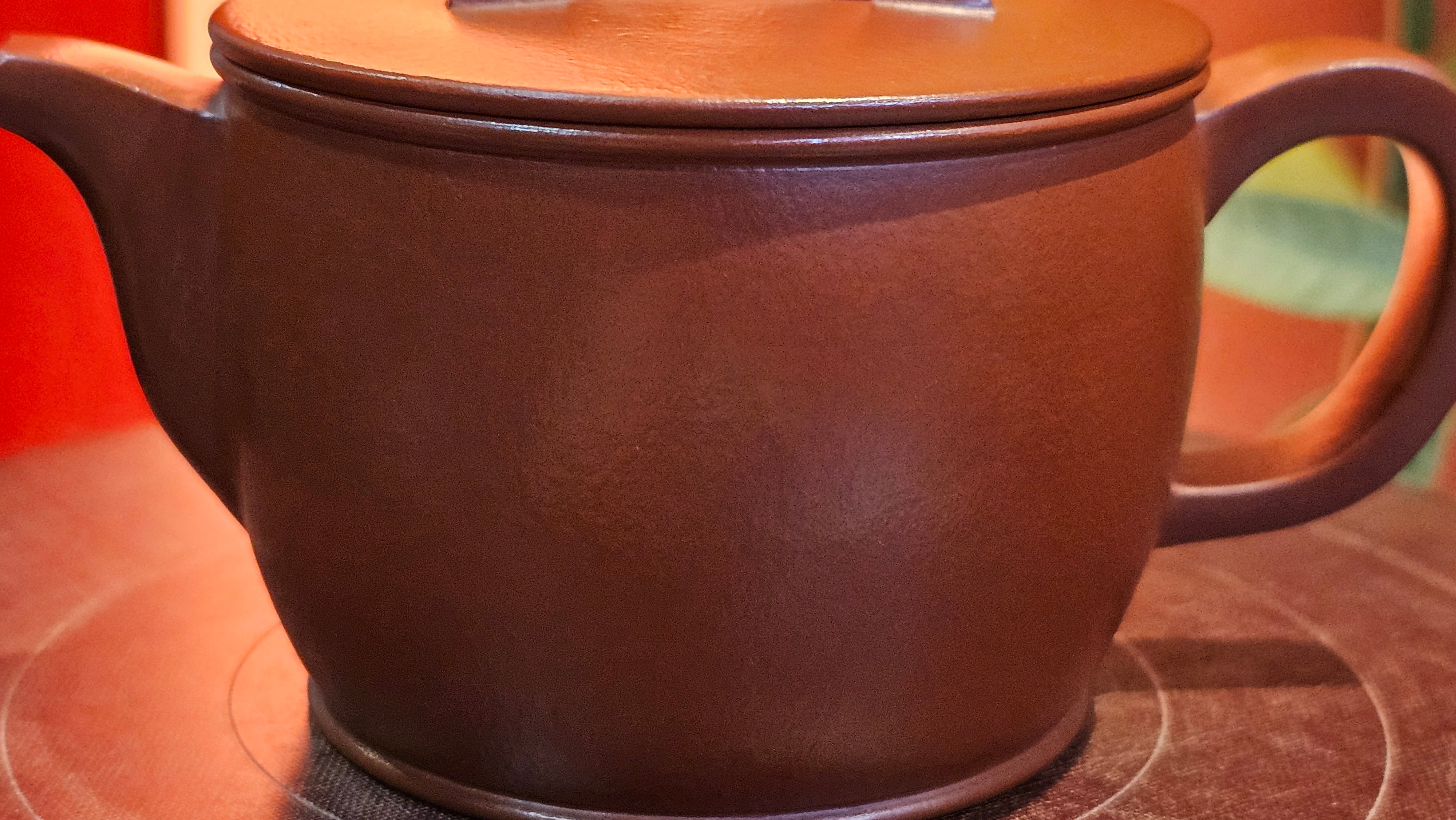 Han Wa 汉瓦, 171.5ml, Xiao Mei Yao Zhu Ni 小煤窑朱泥, by our Collaborative Craftsman Zhai Yi Yao 翟一耀。