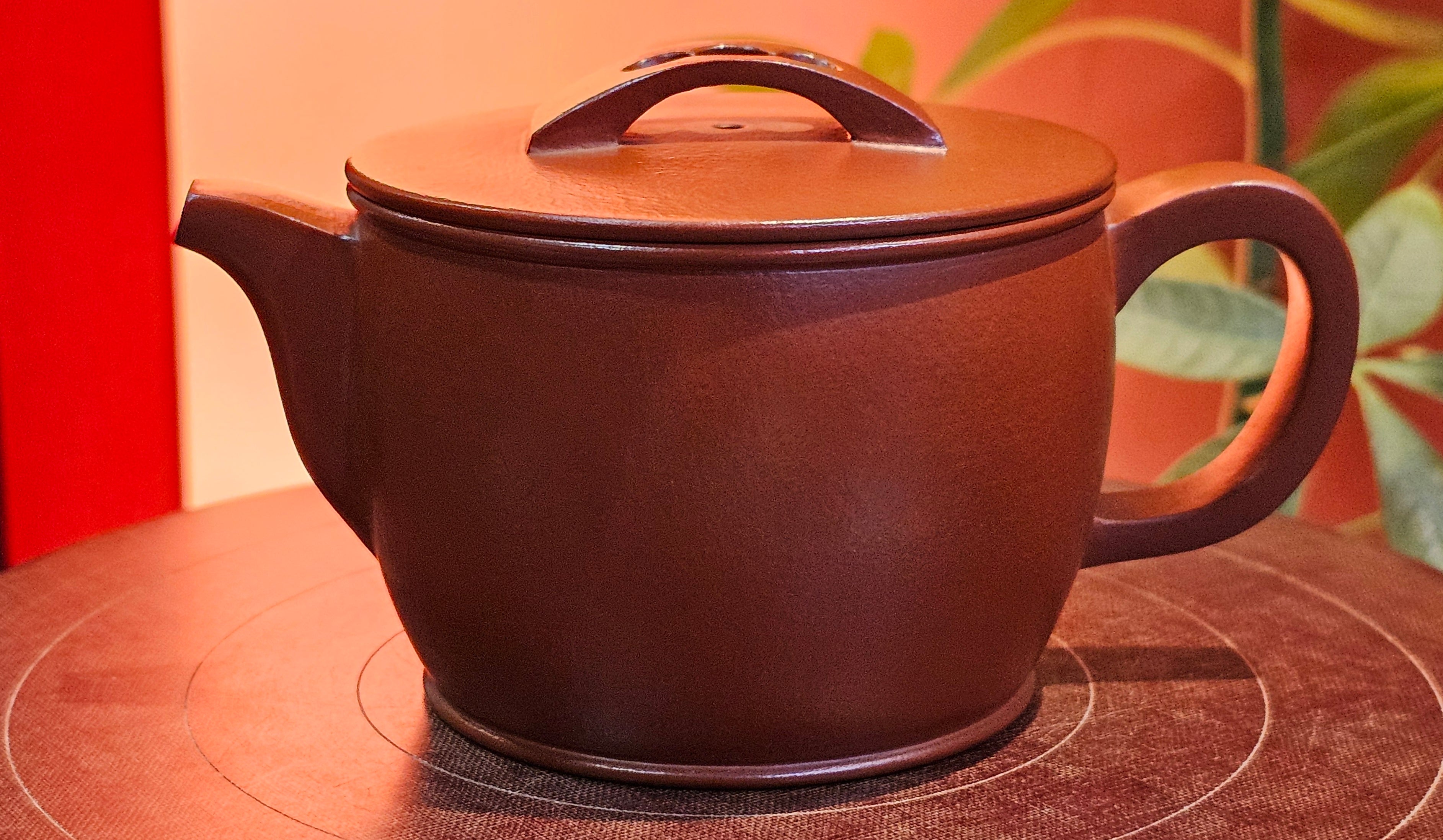 Han Wa 汉瓦, 171.5ml, Xiao Mei Yao Zhu Ni 小煤窑朱泥, by our Collaborative Craftsman Zhai Yi Yao 翟一耀。