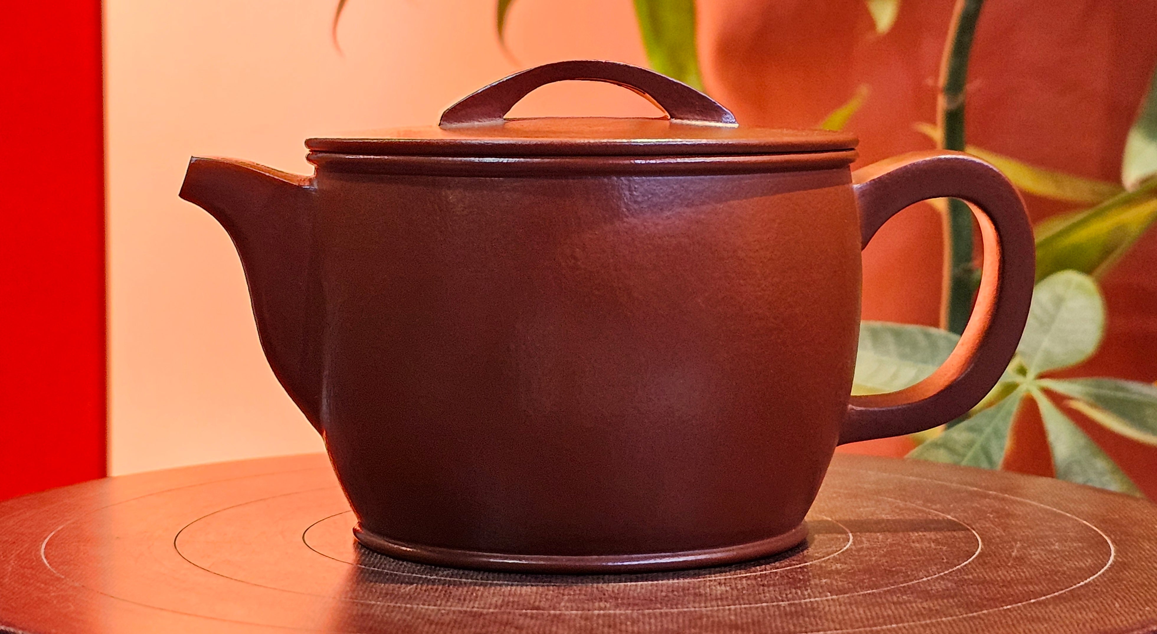 Han Wa 汉瓦, 171.5ml, Xiao Mei Yao Zhu Ni 小煤窑朱泥, by our Collaborative Craftsman Zhai Yi Yao 翟一耀。