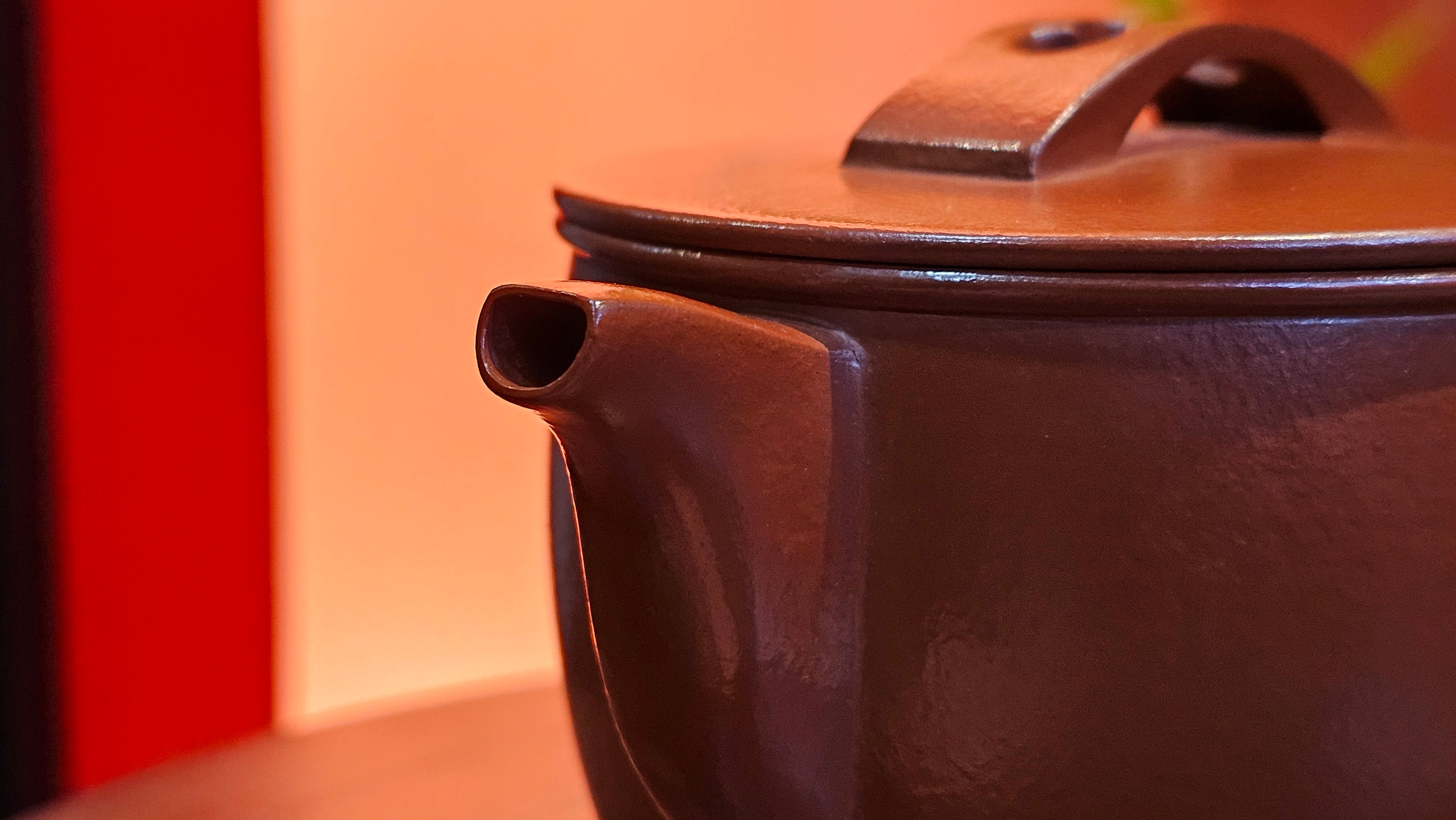 Han Wa 汉瓦, 171.5ml, Xiao Mei Yao Zhu Ni 小煤窑朱泥, by our Collaborative Craftsman Zhai Yi Yao 翟一耀。