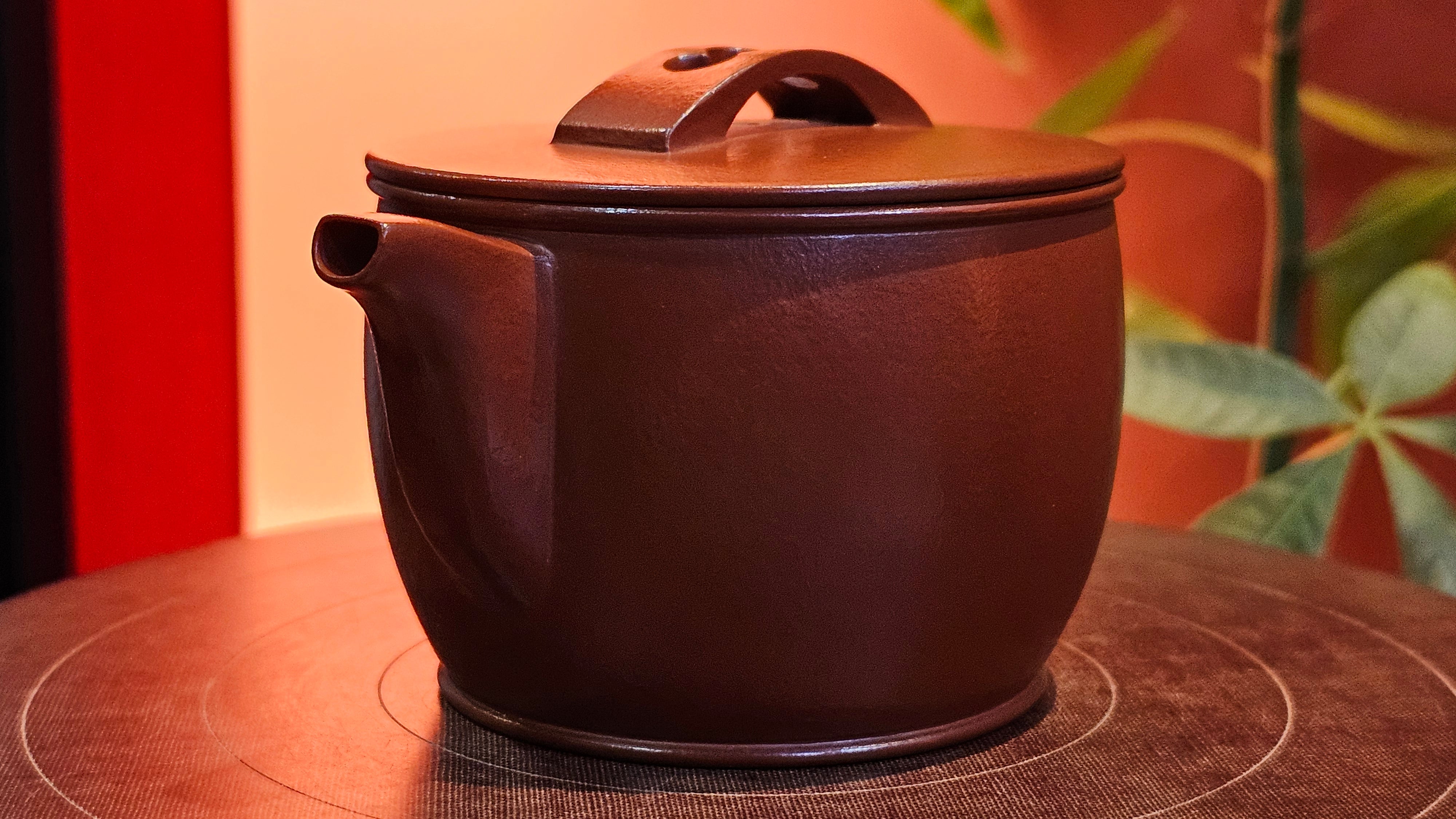 Han Wa 汉瓦, 171.5ml, Xiao Mei Yao Zhu Ni 小煤窑朱泥, by our Collaborative Craftsman Zhai Yi Yao 翟一耀。