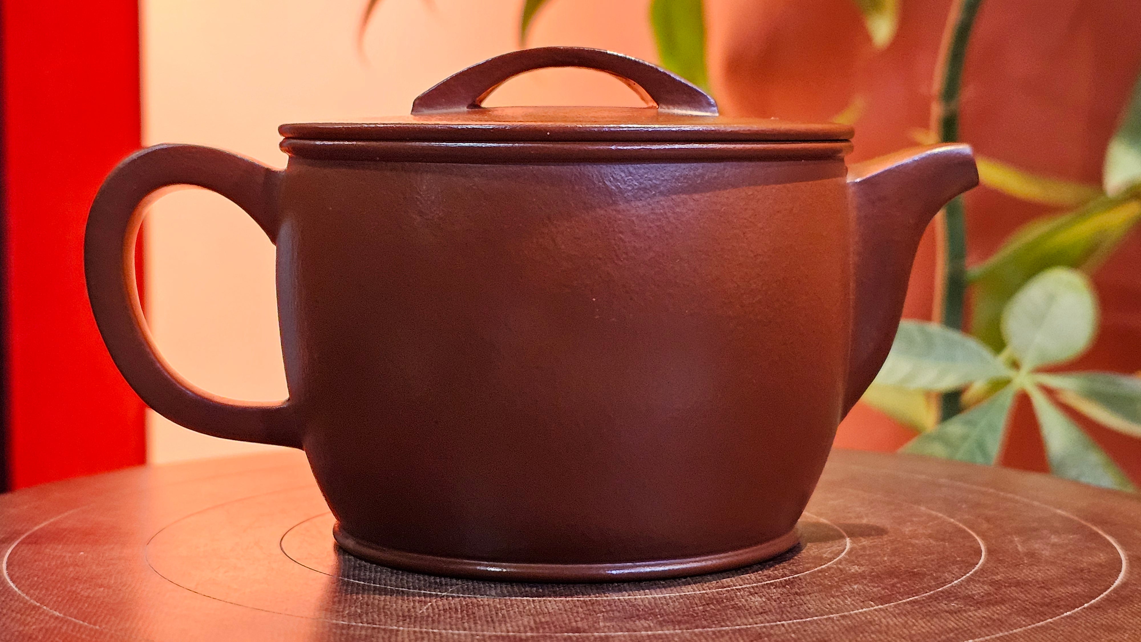 Han Wa 汉瓦, 171.5ml, Xiao Mei Yao Zhu Ni 小煤窑朱泥, by our Collaborative Craftsman Zhai Yi Yao 翟一耀。