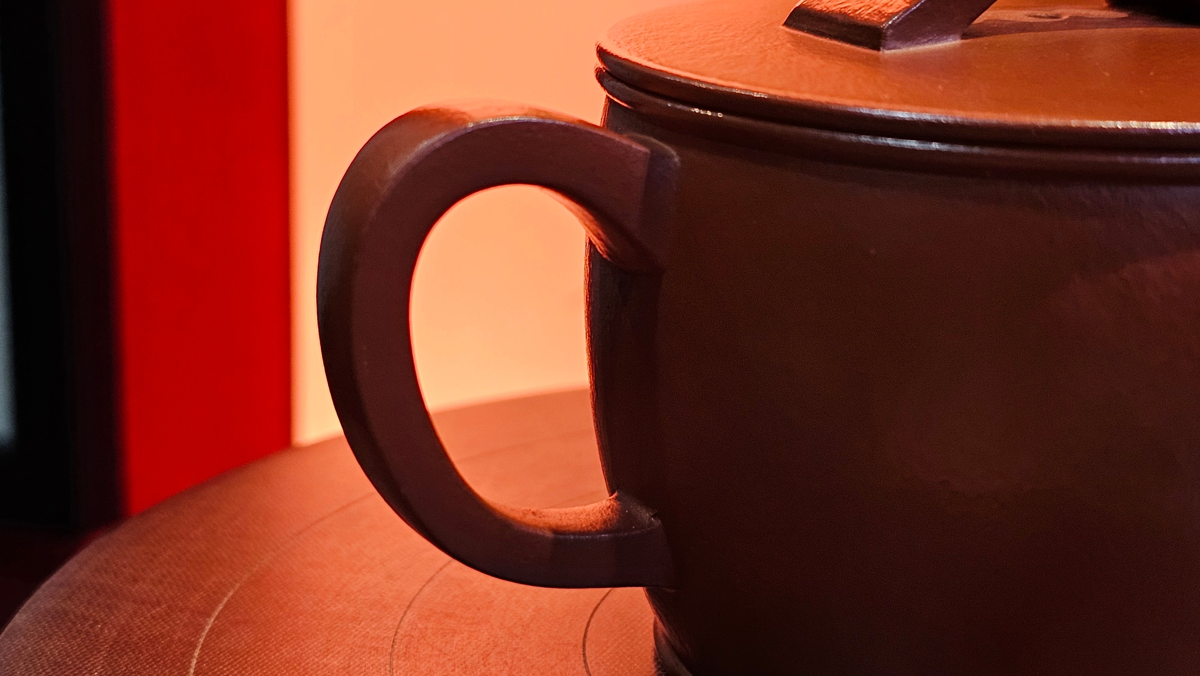 Han Wa 汉瓦, 171.5ml, Xiao Mei Yao Zhu Ni 小煤窑朱泥, by our Collaborative Craftsman Zhai Yi Yao 翟一耀。