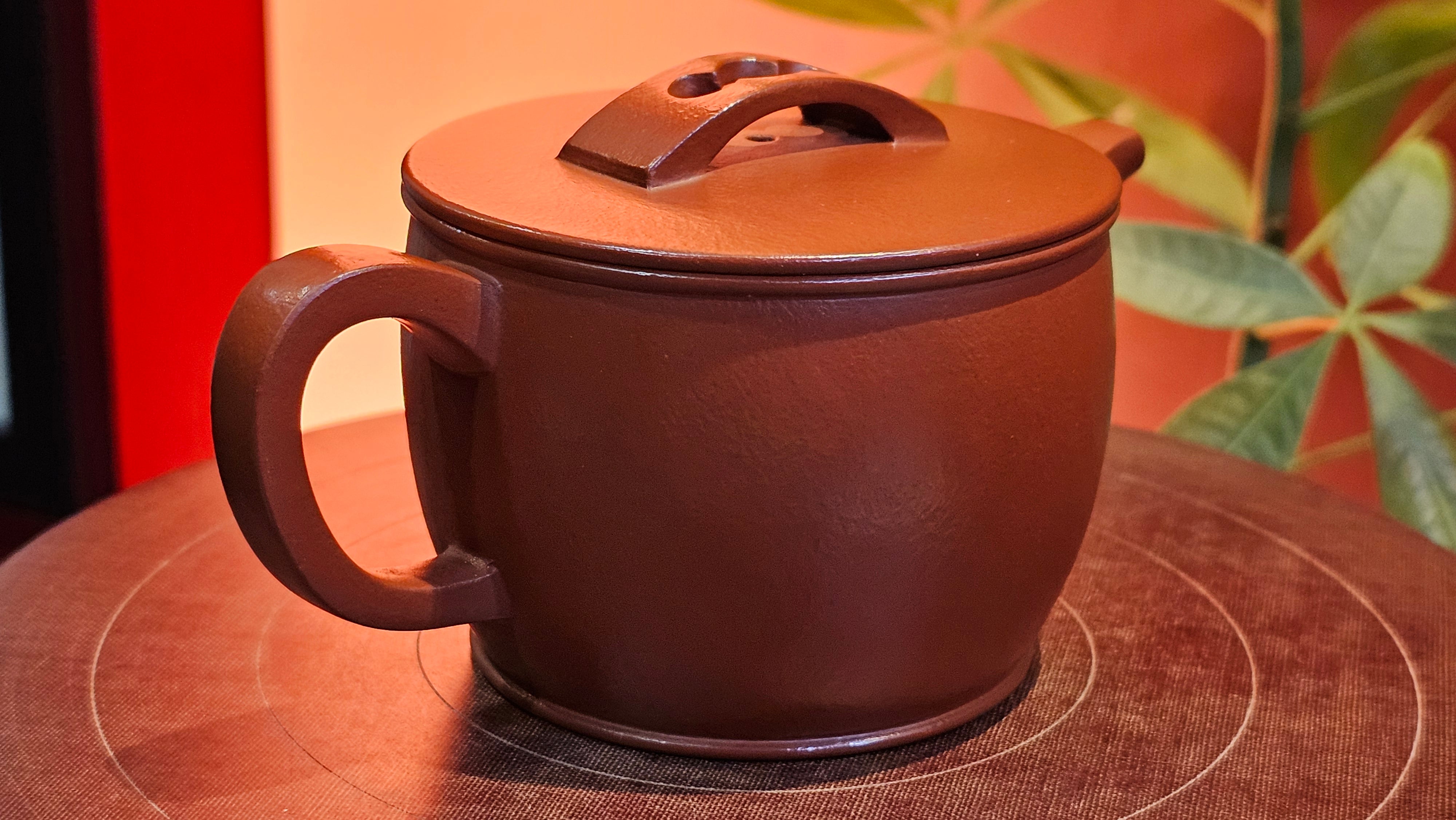 Han Wa 汉瓦, 171.5ml, Xiao Mei Yao Zhu Ni 小煤窑朱泥, by our Collaborative Craftsman Zhai Yi Yao 翟一耀。