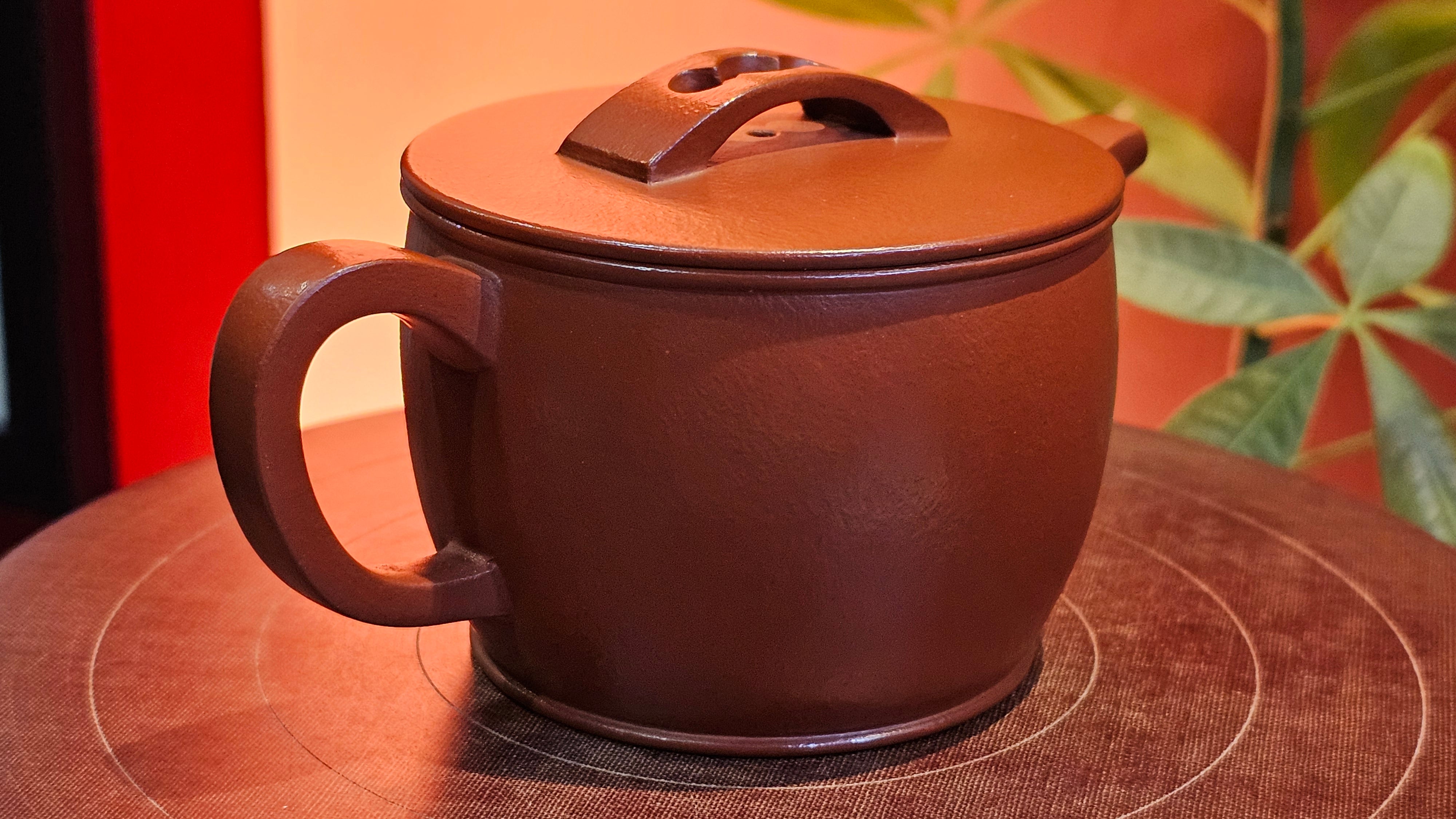 Han Wa 汉瓦, 171.5ml, Xiao Mei Yao Zhu Ni 小煤窑朱泥, by our Collaborative Craftsman Zhai Yi Yao 翟一耀。