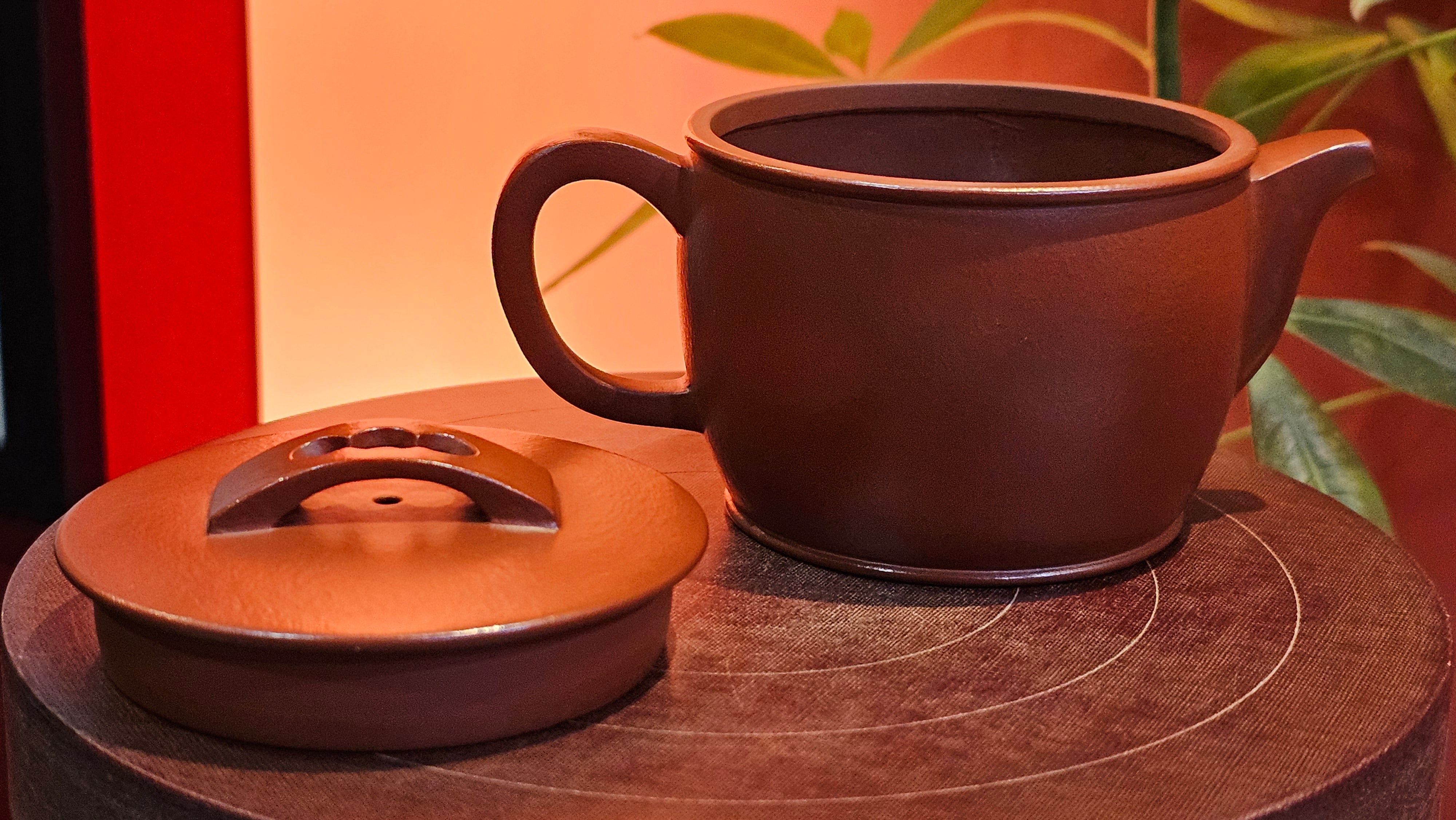 Han Wa 汉瓦, 171.5ml, Xiao Mei Yao Zhu Ni 小煤窑朱泥, by our Collaborative Craftsman Zhai Yi Yao 翟一耀。