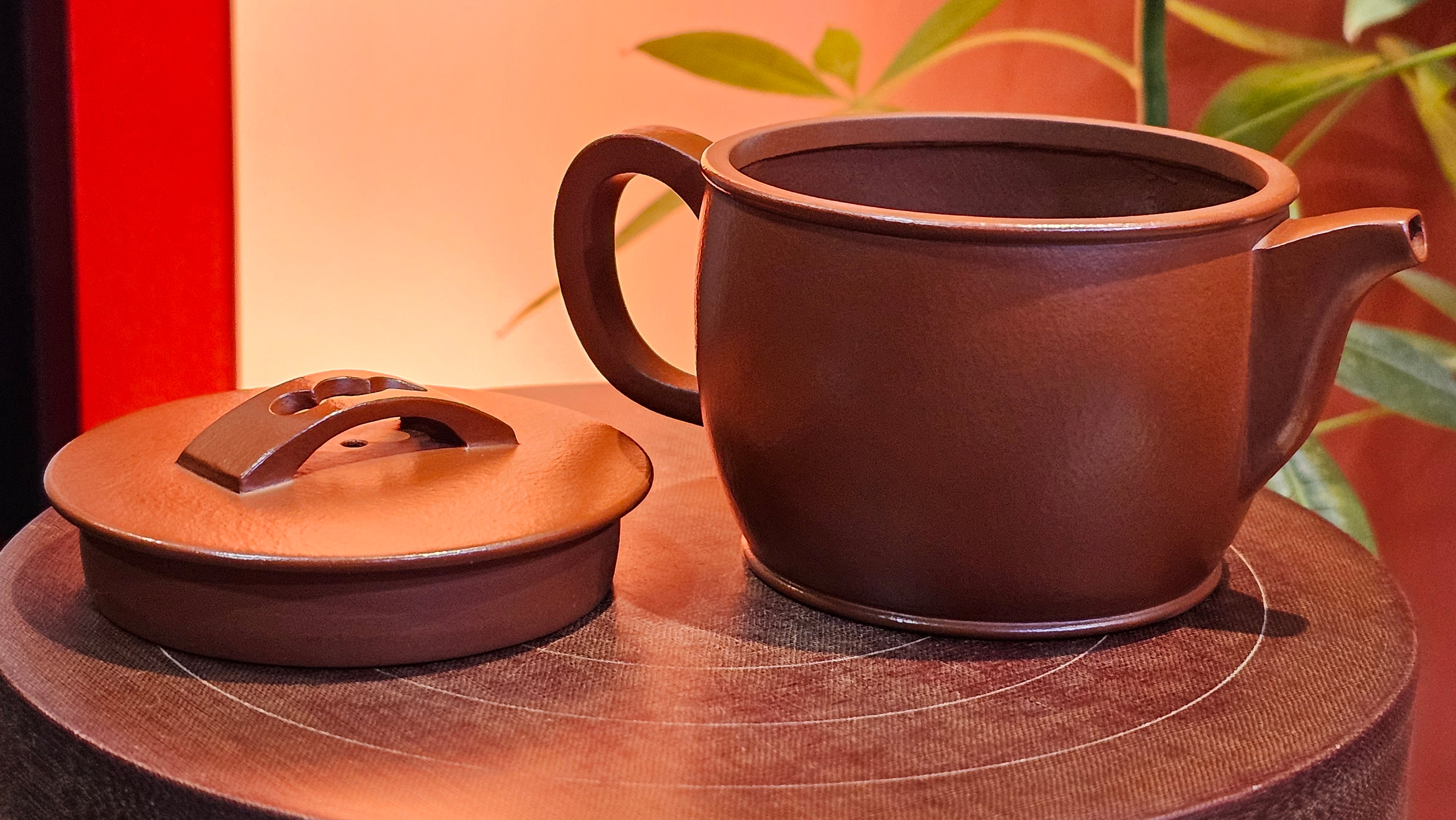 Han Wa 汉瓦, 171.5ml, Xiao Mei Yao Zhu Ni 小煤窑朱泥, by our Collaborative Craftsman Zhai Yi Yao 翟一耀。