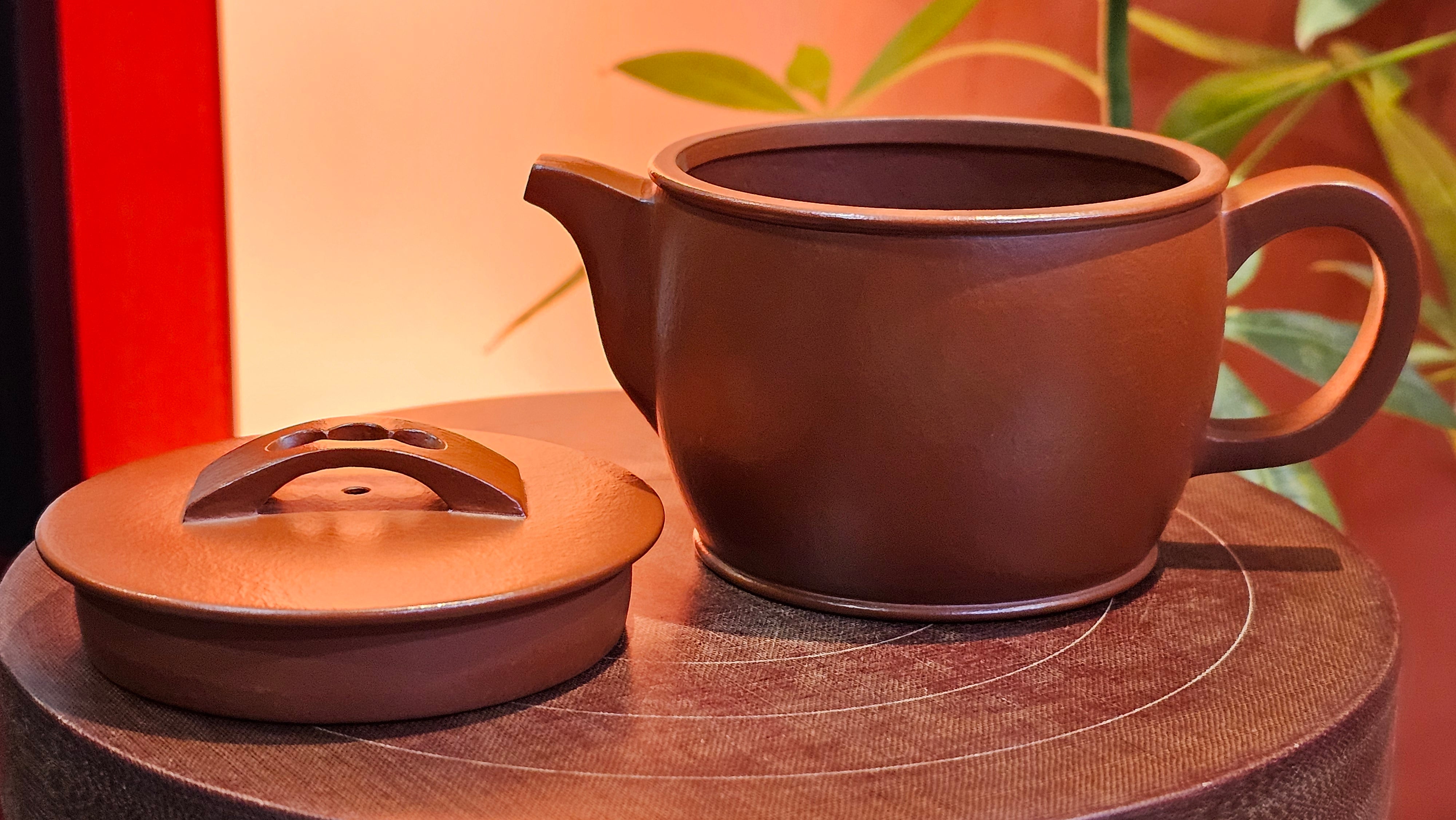 Han Wa 汉瓦, 171.5ml, Xiao Mei Yao Zhu Ni 小煤窑朱泥, by our Collaborative Craftsman Zhai Yi Yao 翟一耀。