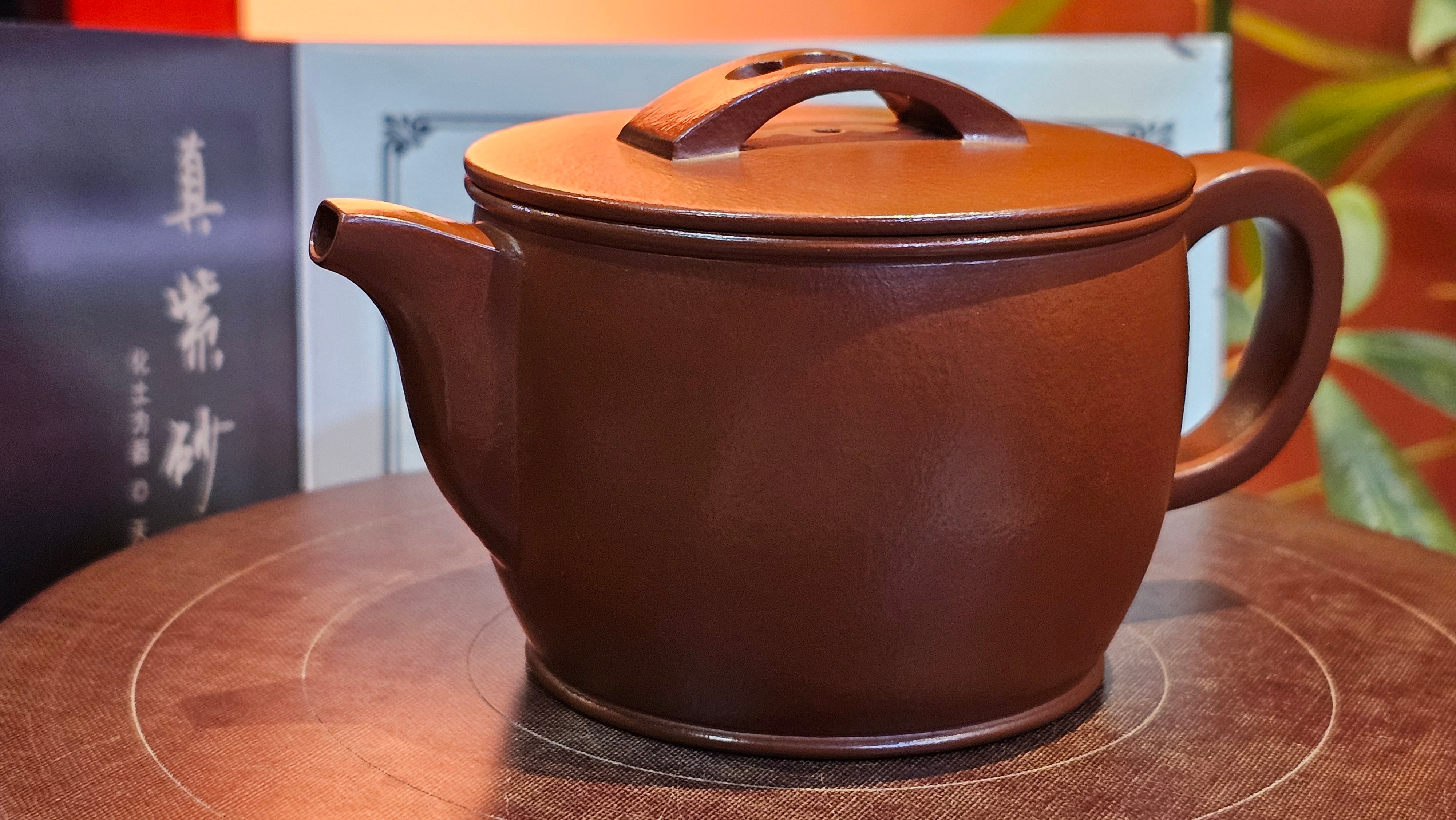 Han Wa 汉瓦, 171.5ml, Xiao Mei Yao Zhu Ni 小煤窑朱泥, by our Collaborative Craftsman Zhai Yi Yao 翟一耀。