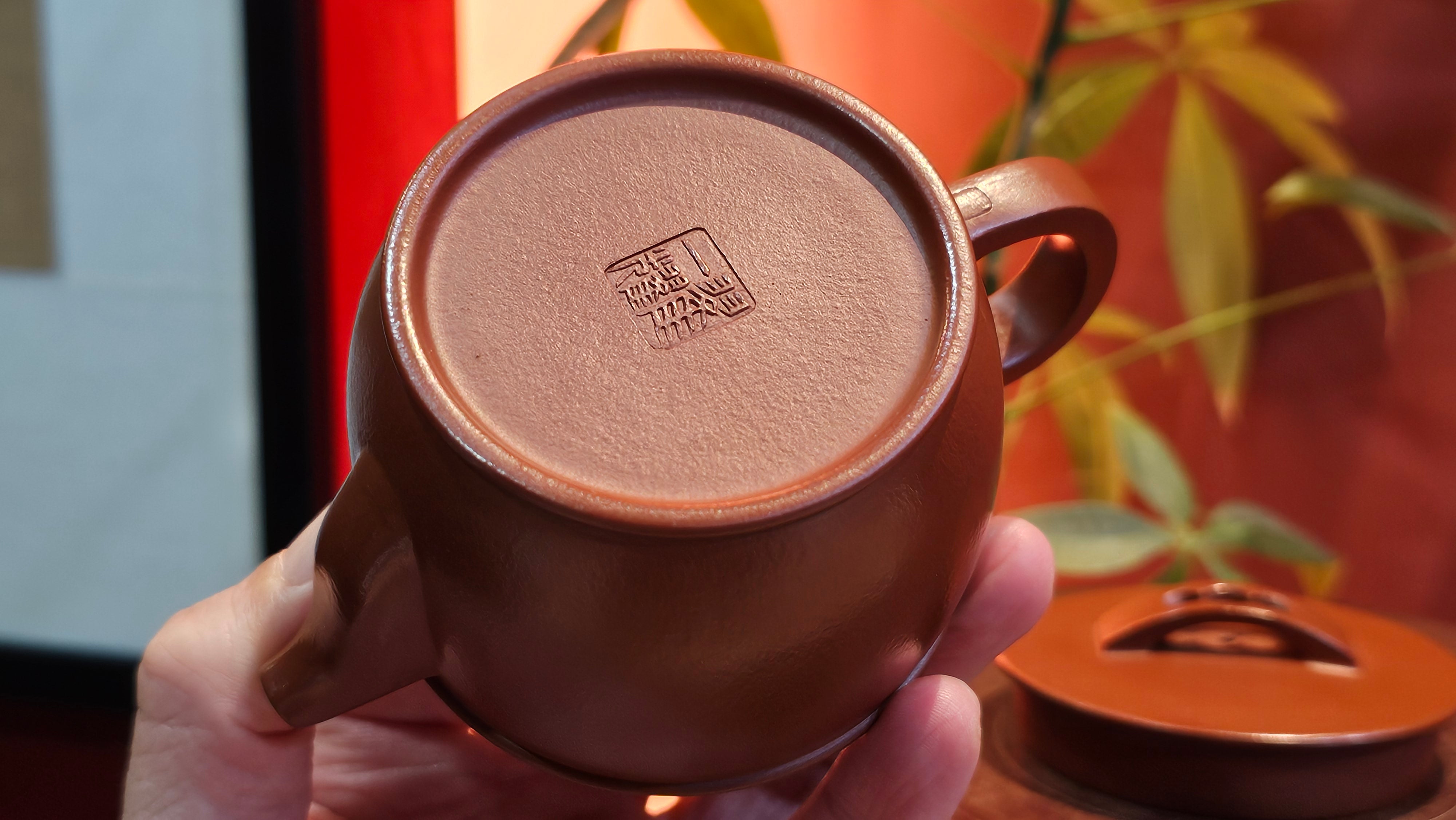 Han Wa 汉瓦, 171.5ml, Xiao Mei Yao Zhu Ni 小煤窑朱泥, by our Collaborative Craftsman Zhai Yi Yao 翟一耀。