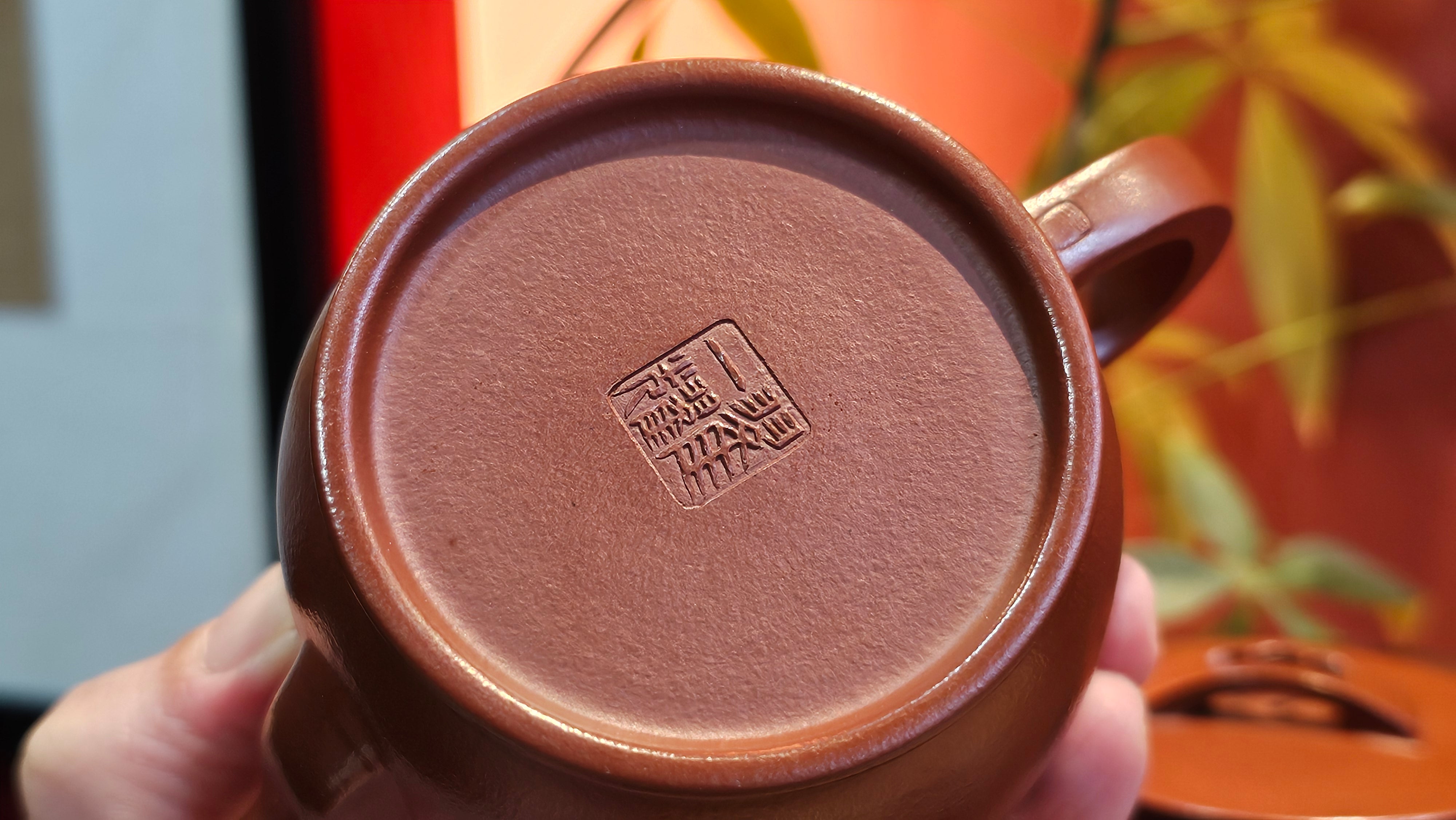 Han Wa 汉瓦, 171.5ml, Xiao Mei Yao Zhu Ni 小煤窑朱泥, by our Collaborative Craftsman Zhai Yi Yao 翟一耀。