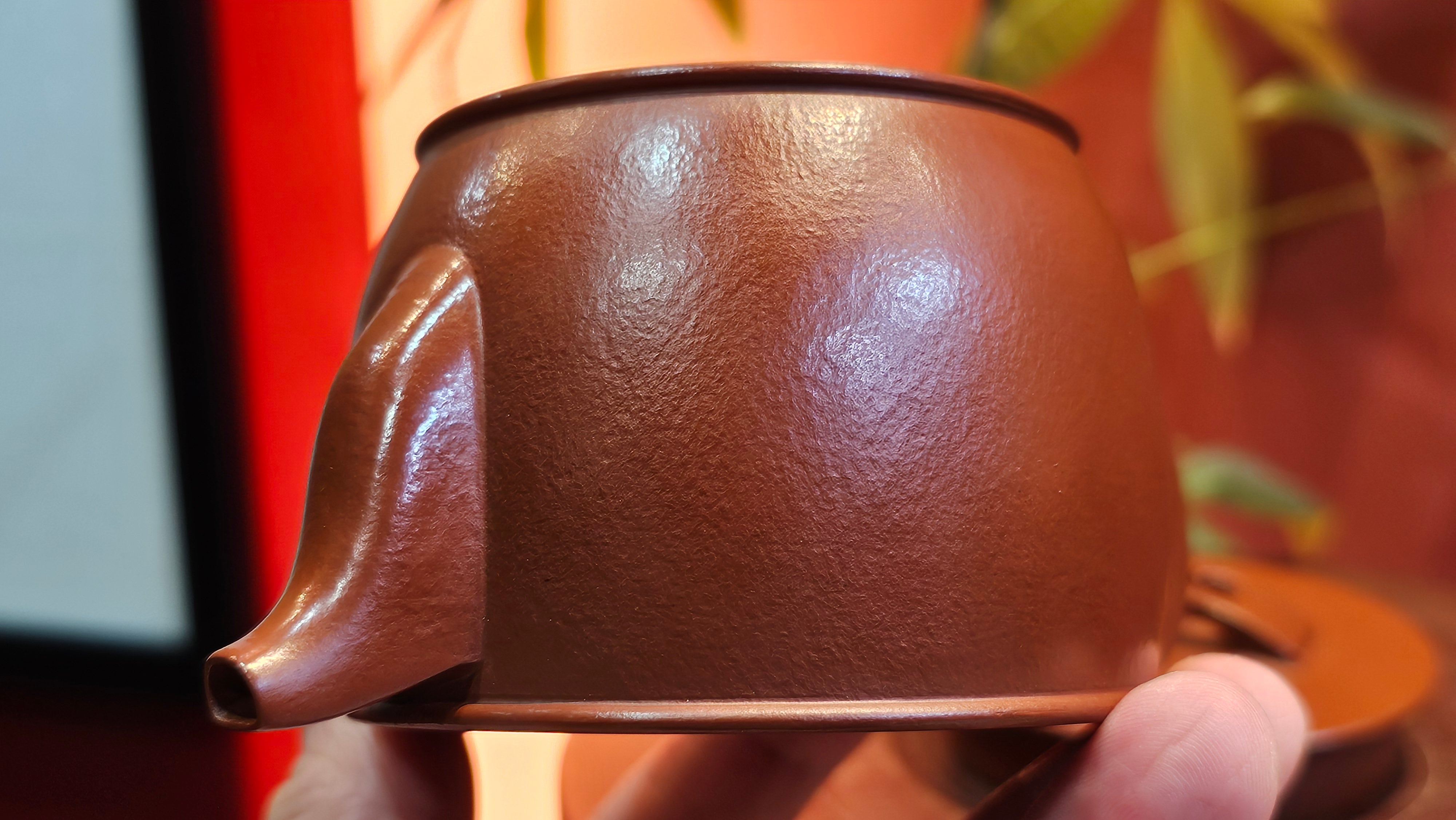 Han Wa 汉瓦, 171.5ml, Xiao Mei Yao Zhu Ni 小煤窑朱泥, by our Collaborative Craftsman Zhai Yi Yao 翟一耀。