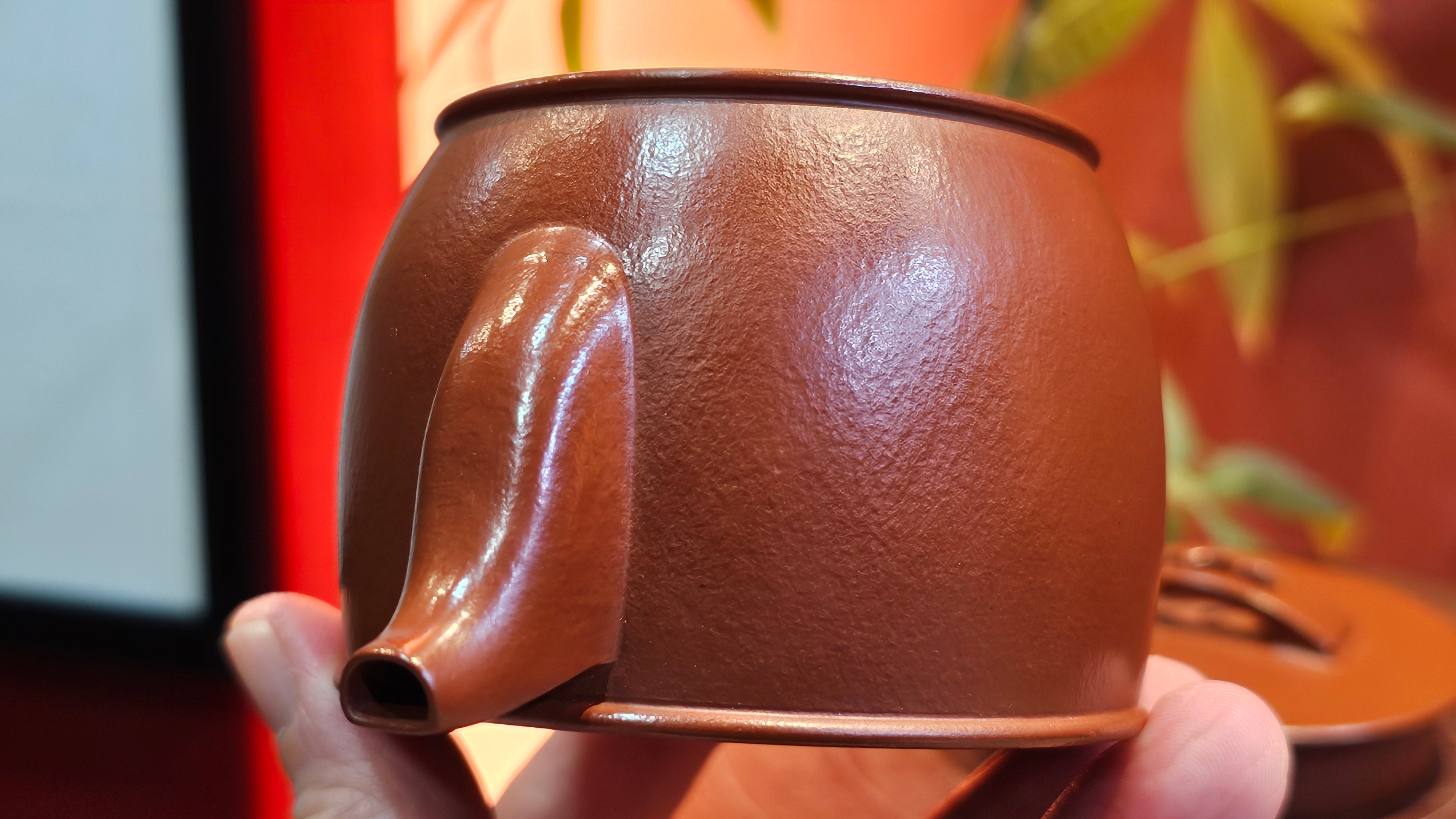 Han Wa 汉瓦, 171.5ml, Xiao Mei Yao Zhu Ni 小煤窑朱泥, by our Collaborative Craftsman Zhai Yi Yao 翟一耀。