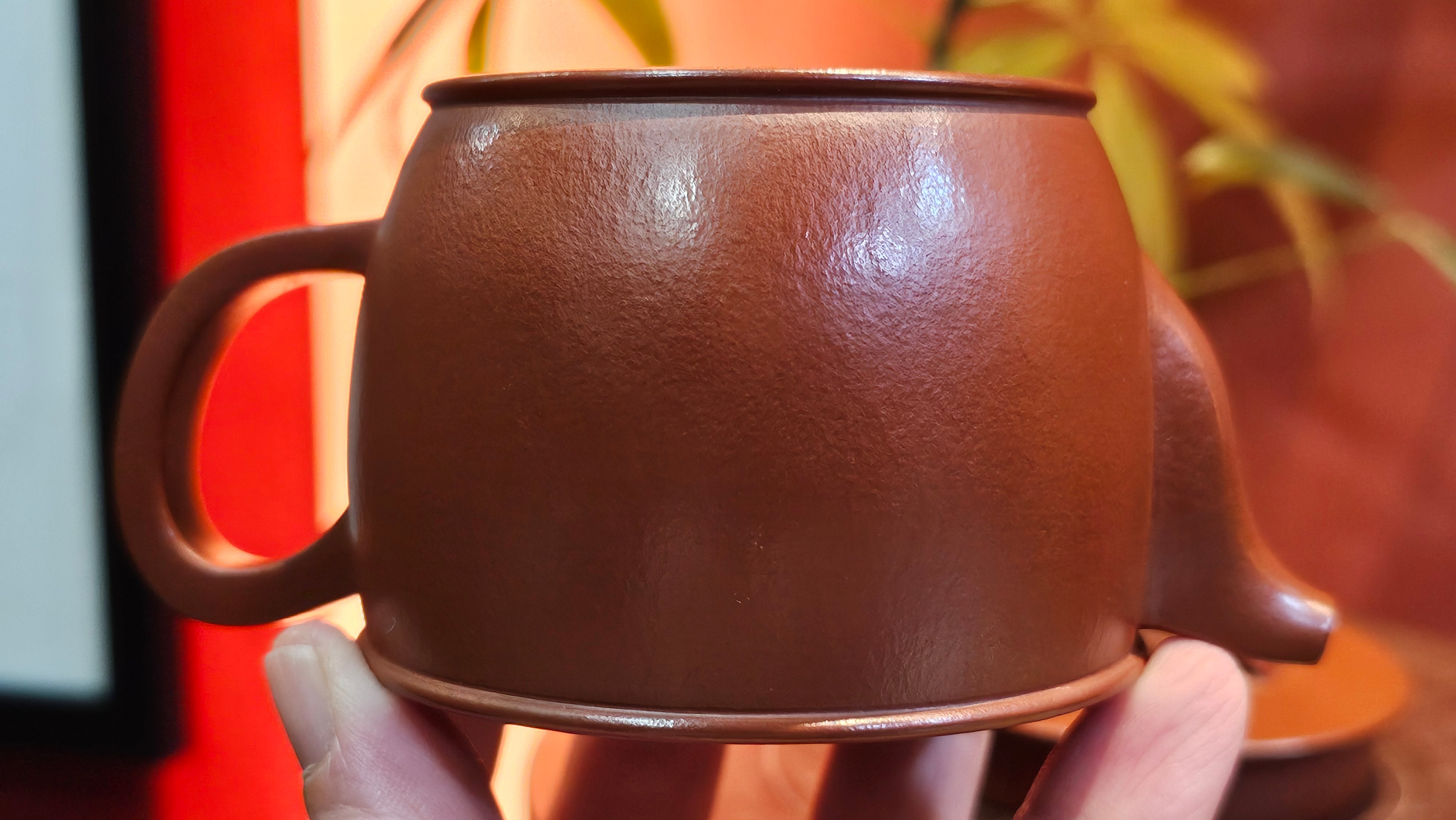 Han Wa 汉瓦, 171.5ml, Xiao Mei Yao Zhu Ni 小煤窑朱泥, by our Collaborative Craftsman Zhai Yi Yao 翟一耀。