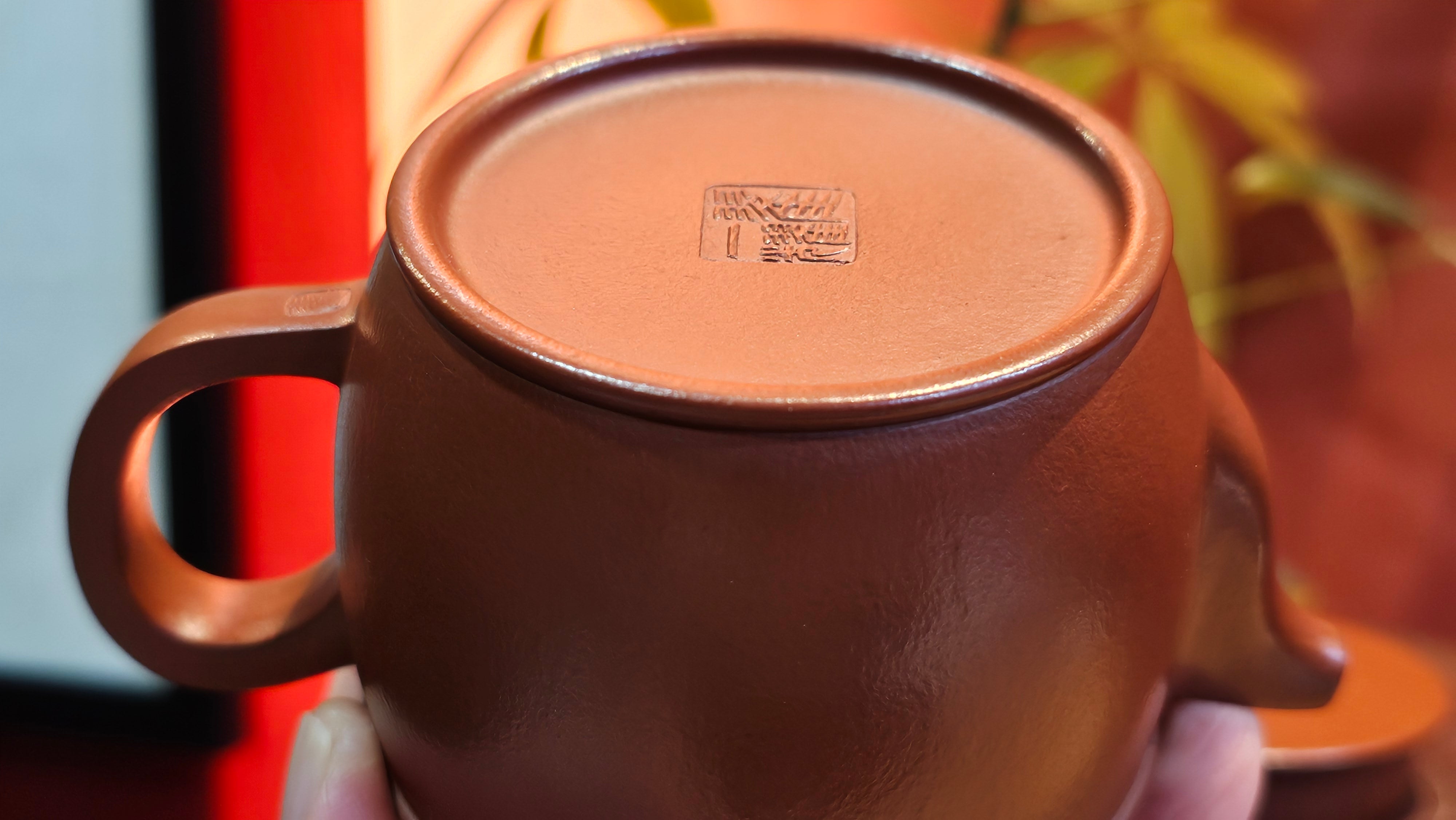 Han Wa 汉瓦, 171.5ml, Xiao Mei Yao Zhu Ni 小煤窑朱泥, by our Collaborative Craftsman Zhai Yi Yao 翟一耀。