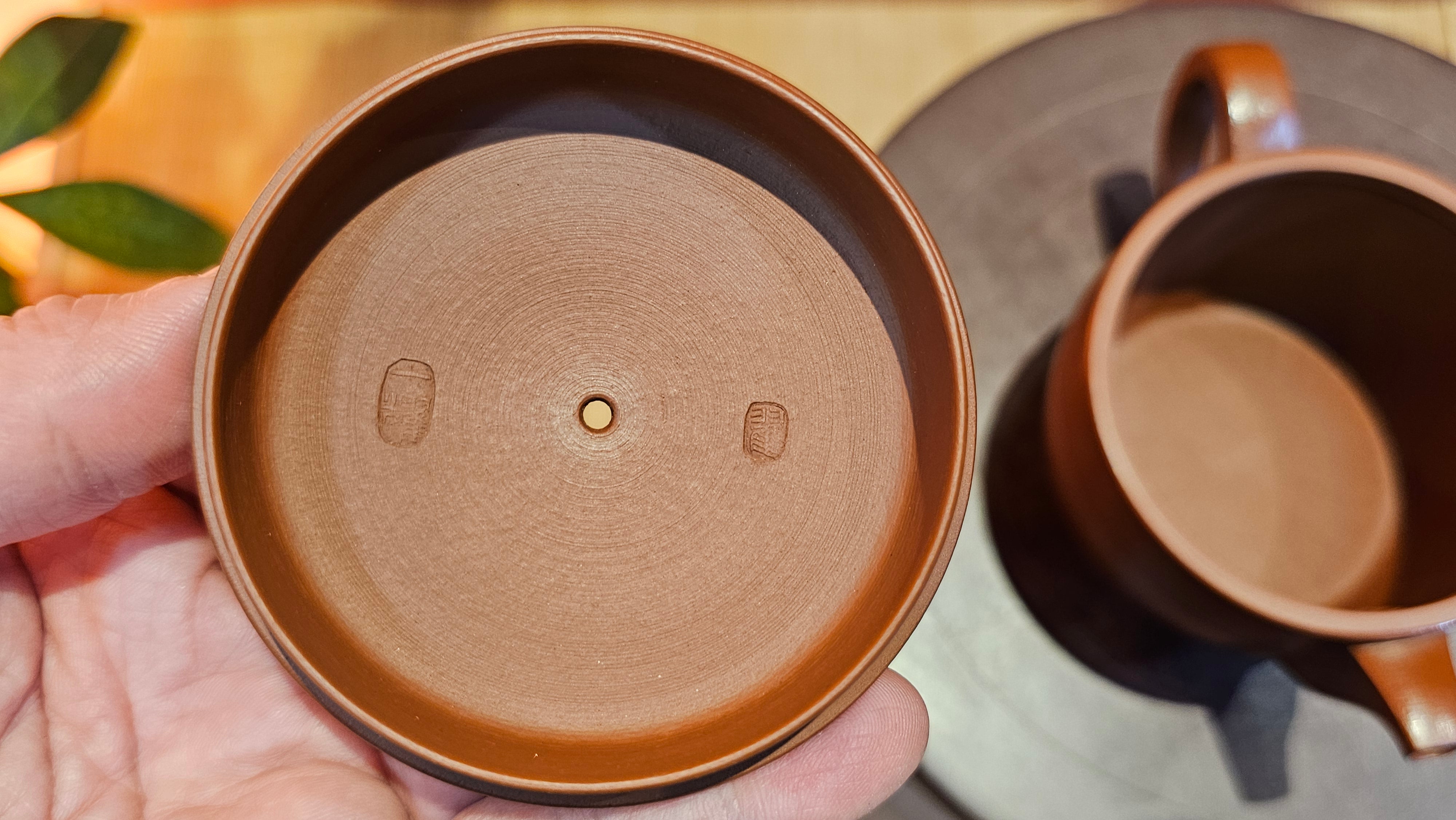 Han Wa 汉瓦, 171.5ml, Xiao Mei Yao Zhu Ni 小煤窑朱泥, by our Collaborative Craftsman Zhai Yi Yao 翟一耀。