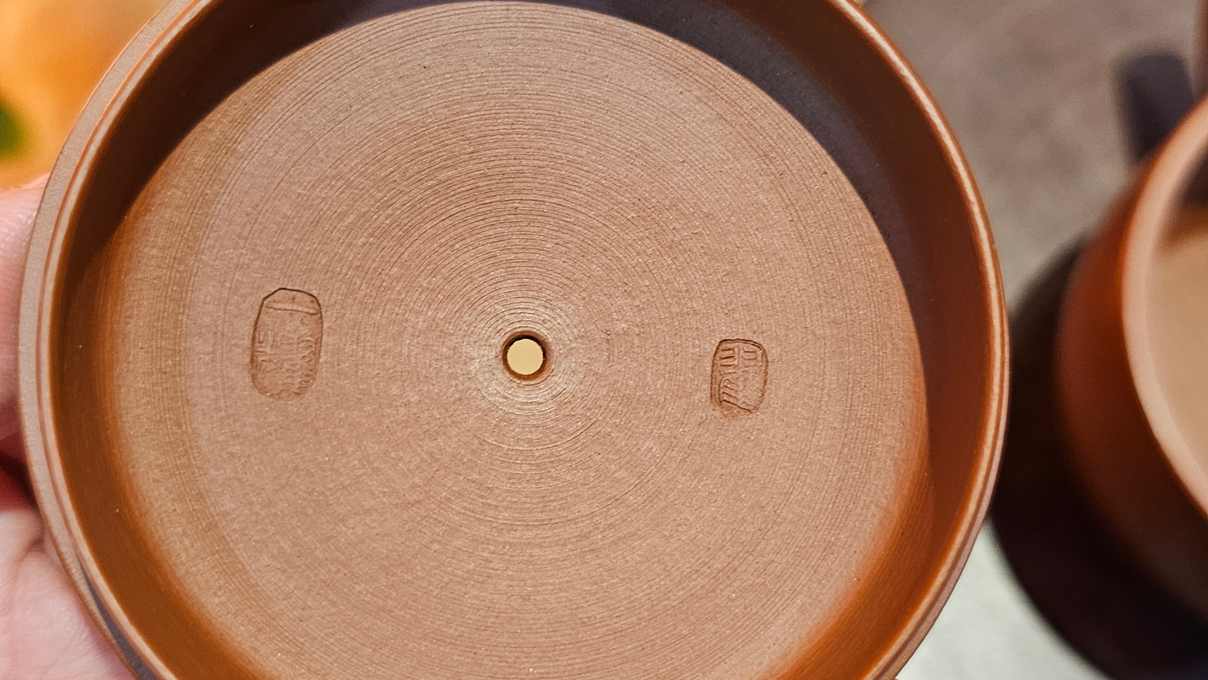 Han Wa 汉瓦, 171.5ml, Xiao Mei Yao Zhu Ni 小煤窑朱泥, by our Collaborative Craftsman Zhai Yi Yao 翟一耀。