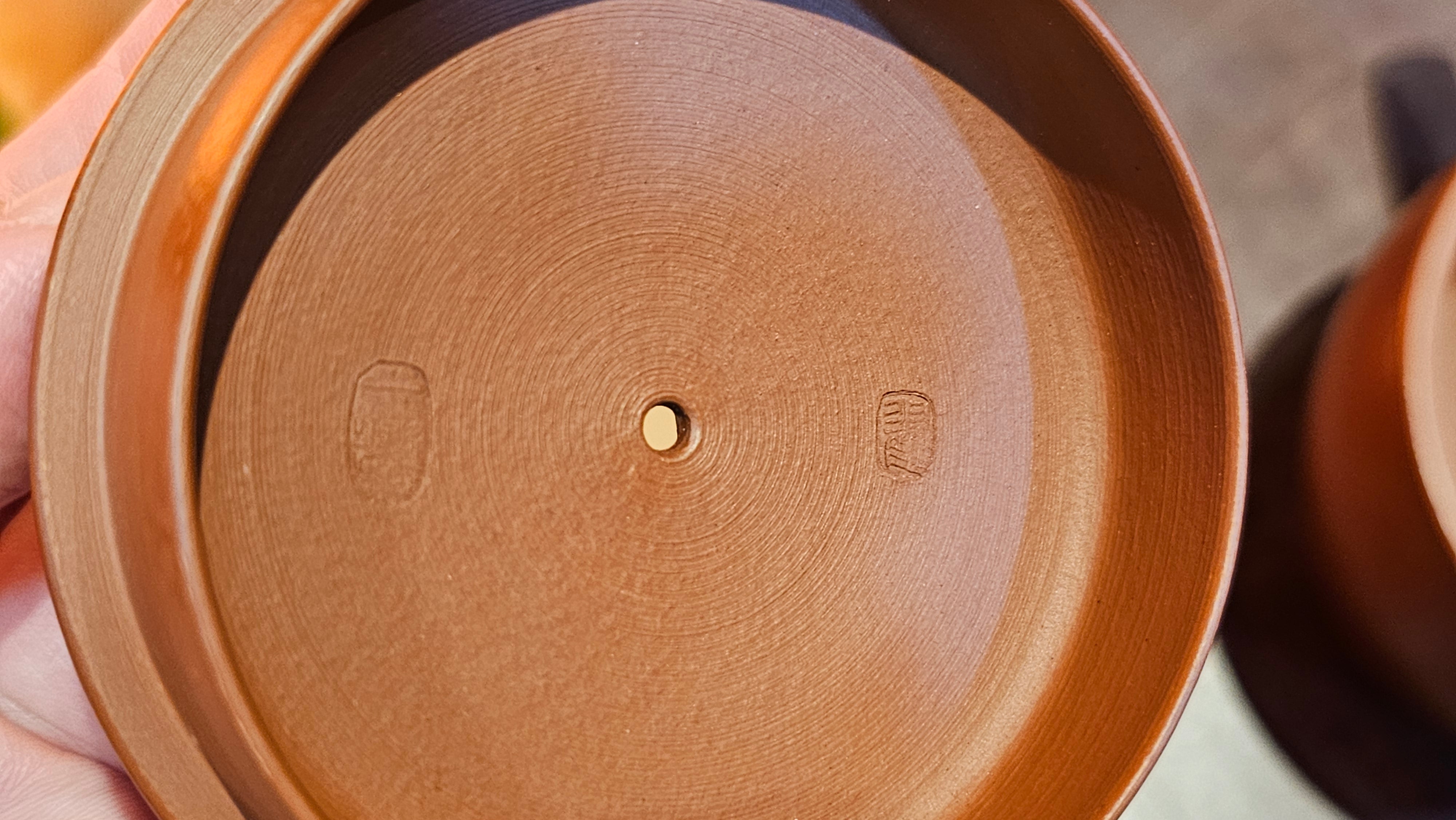 Han Wa 汉瓦, 171.5ml, Xiao Mei Yao Zhu Ni 小煤窑朱泥, by our Collaborative Craftsman Zhai Yi Yao 翟一耀。