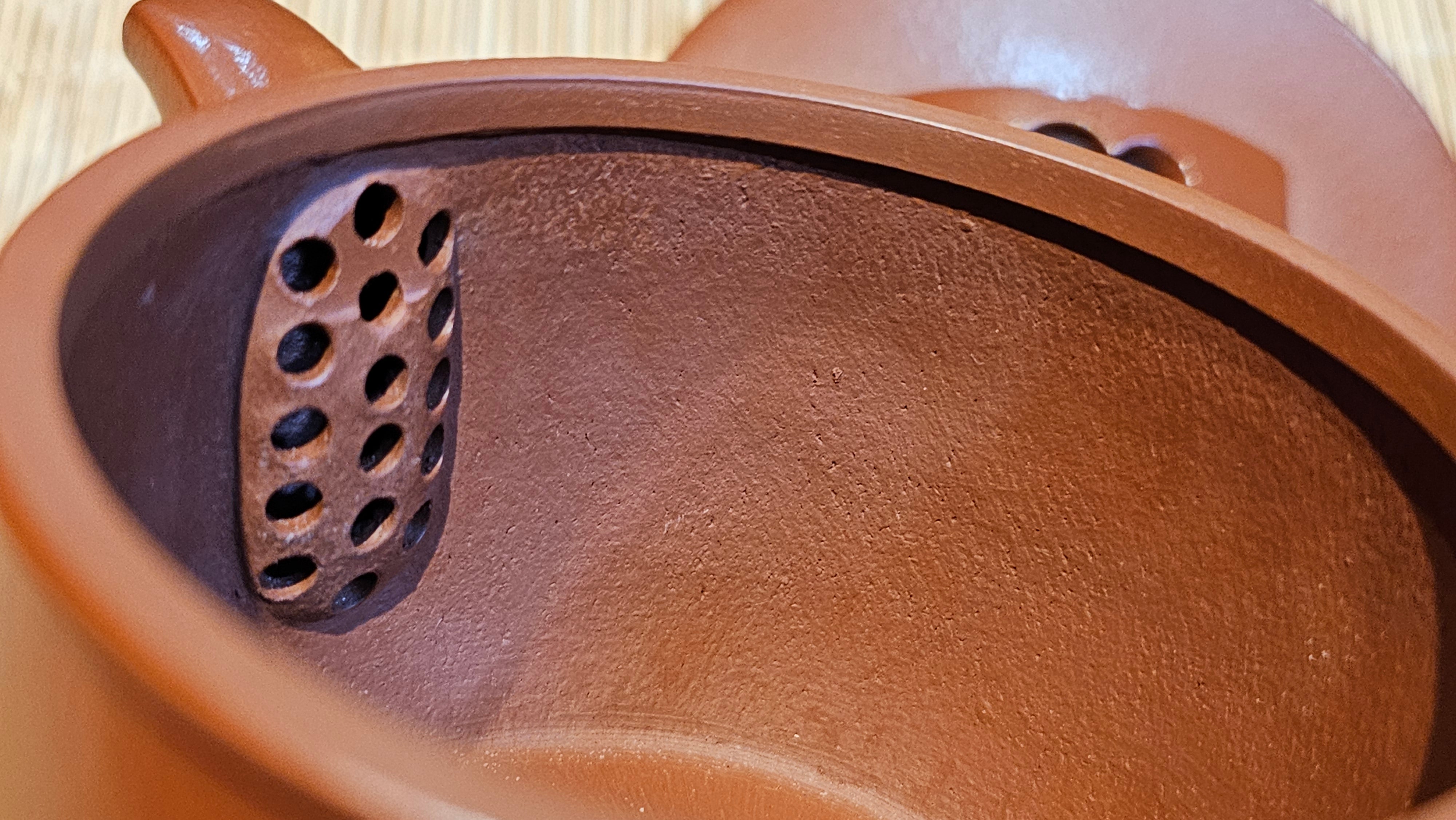 Han Wa 汉瓦, 171.5ml, Xiao Mei Yao Zhu Ni 小煤窑朱泥, by our Collaborative Craftsman Zhai Yi Yao 翟一耀。