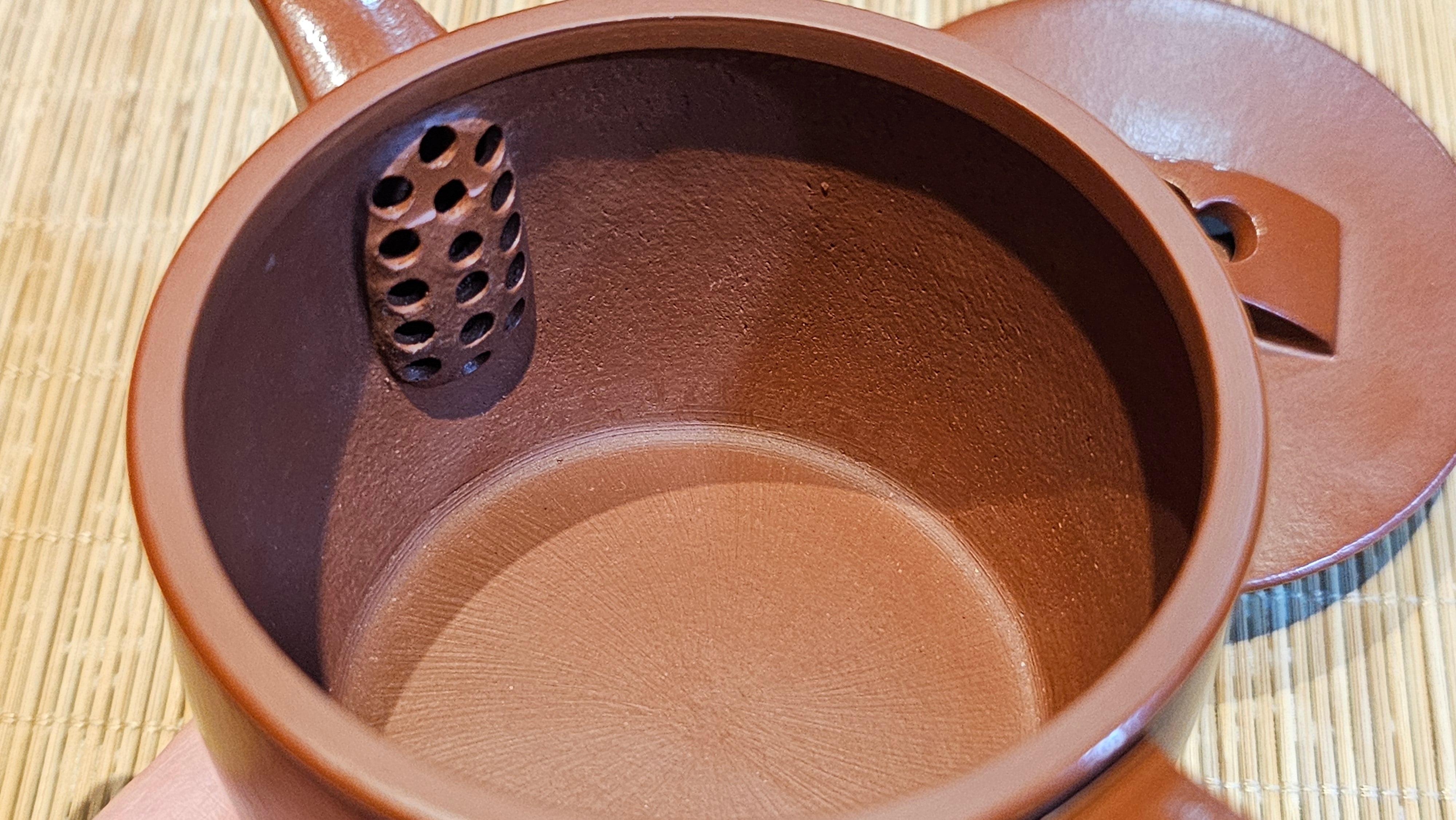 Han Wa 汉瓦, 171.5ml, Xiao Mei Yao Zhu Ni 小煤窑朱泥, by our Collaborative Craftsman Zhai Yi Yao 翟一耀。