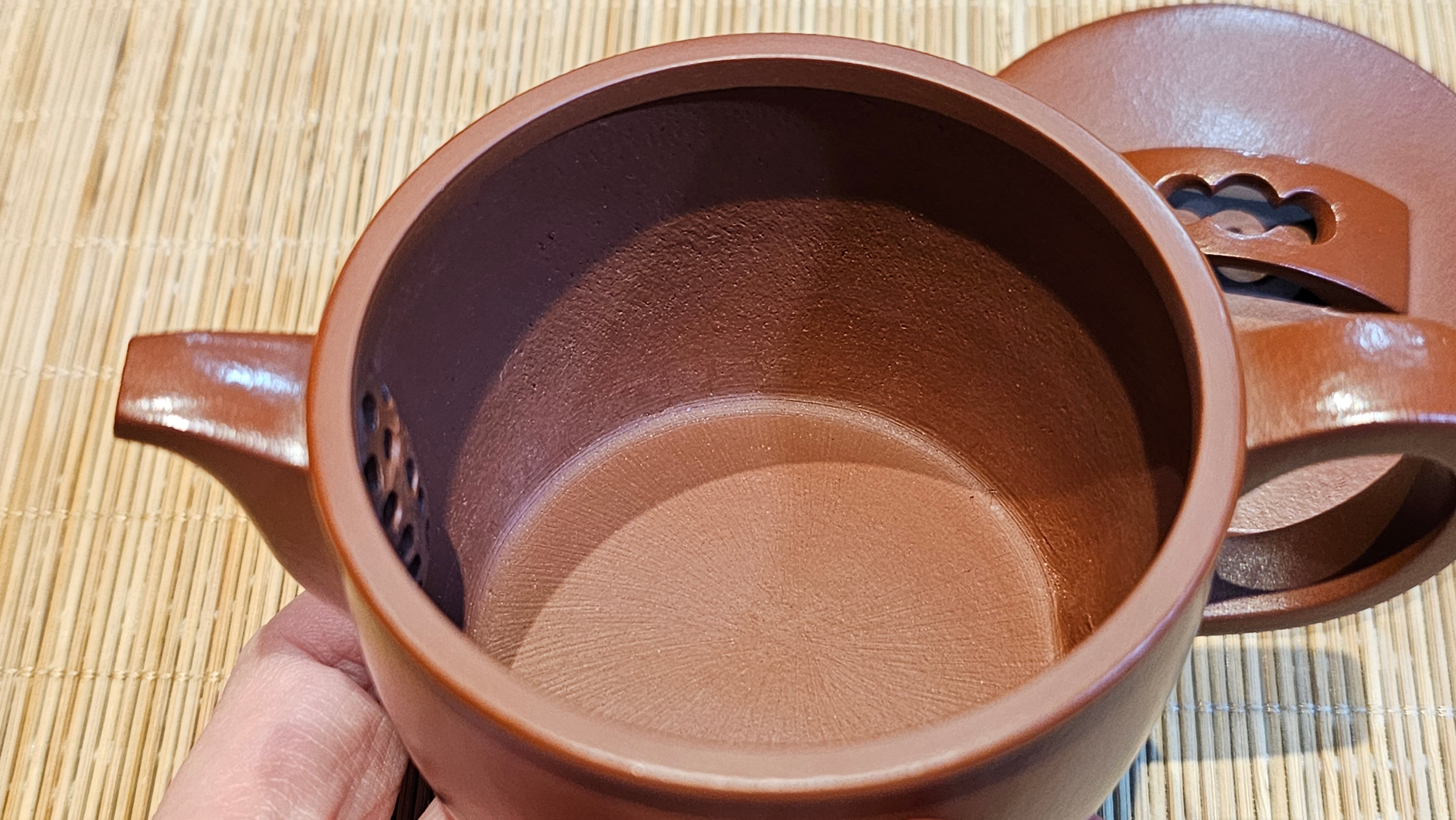 Han Wa 汉瓦, 171.5ml, Xiao Mei Yao Zhu Ni 小煤窑朱泥, by our Collaborative Craftsman Zhai Yi Yao 翟一耀。