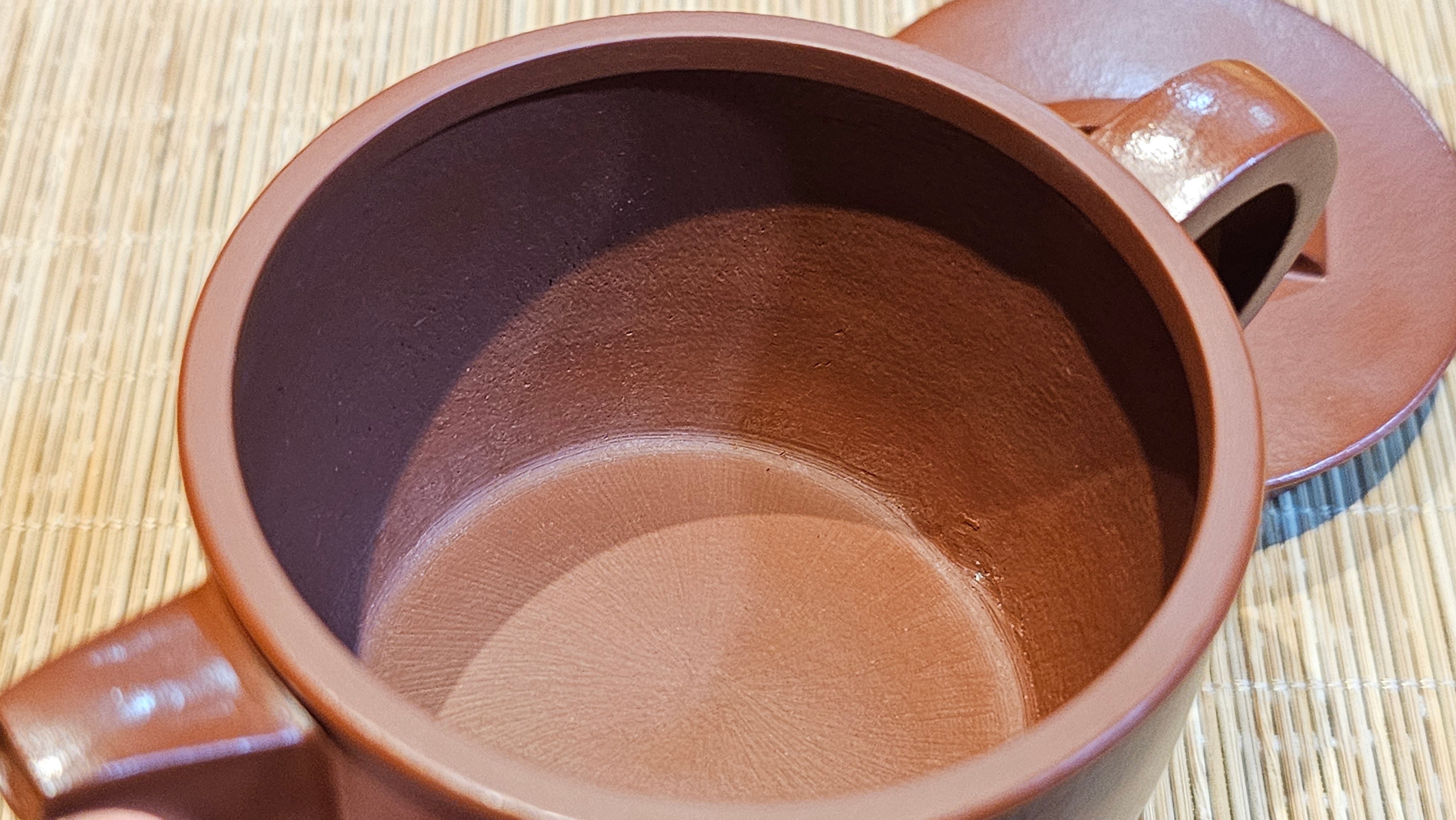 Han Wa 汉瓦, 171.5ml, Xiao Mei Yao Zhu Ni 小煤窑朱泥, by our Collaborative Craftsman Zhai Yi Yao 翟一耀。