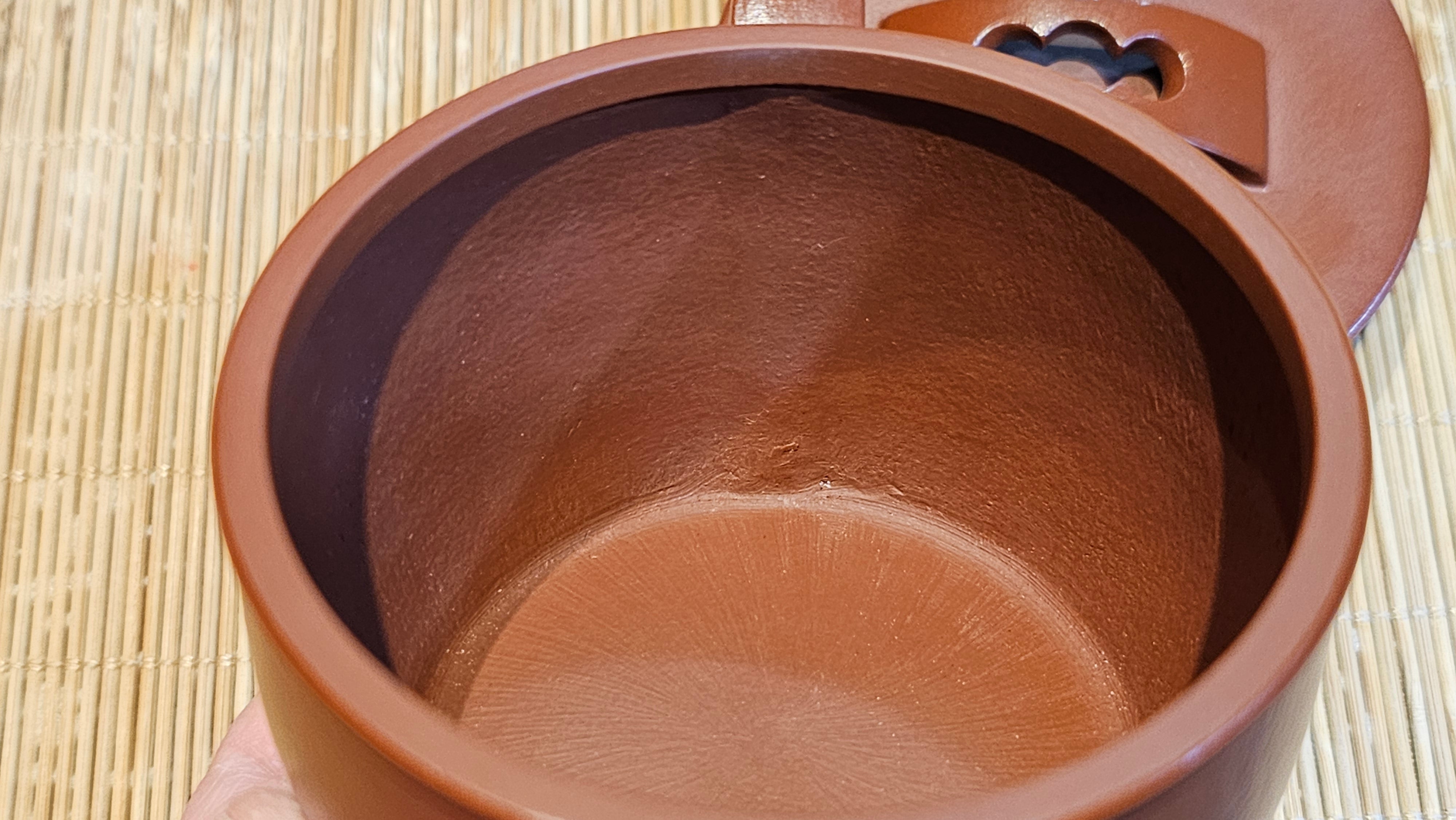 Han Wa 汉瓦, 171.5ml, Xiao Mei Yao Zhu Ni 小煤窑朱泥, by our Collaborative Craftsman Zhai Yi Yao 翟一耀。