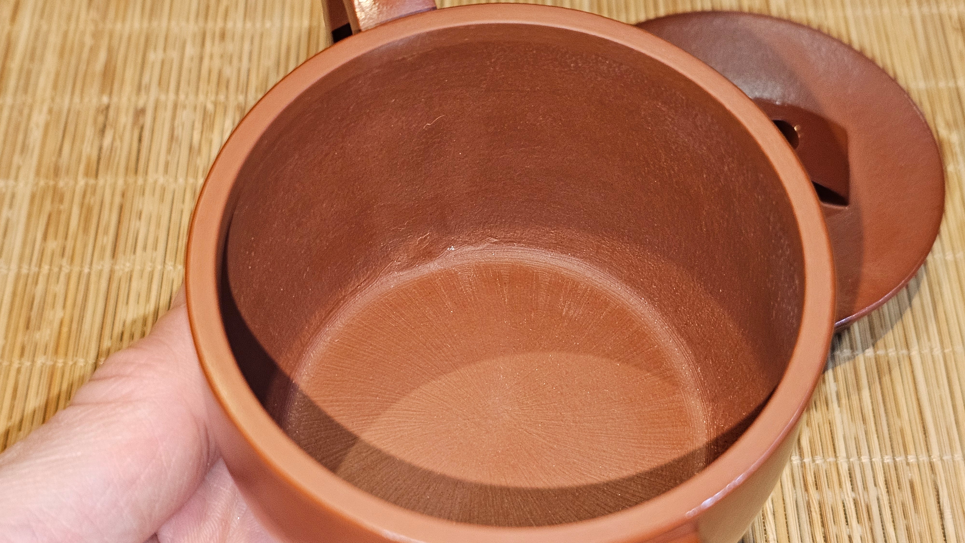 Han Wa 汉瓦, 171.5ml, Xiao Mei Yao Zhu Ni 小煤窑朱泥, by our Collaborative Craftsman Zhai Yi Yao 翟一耀。