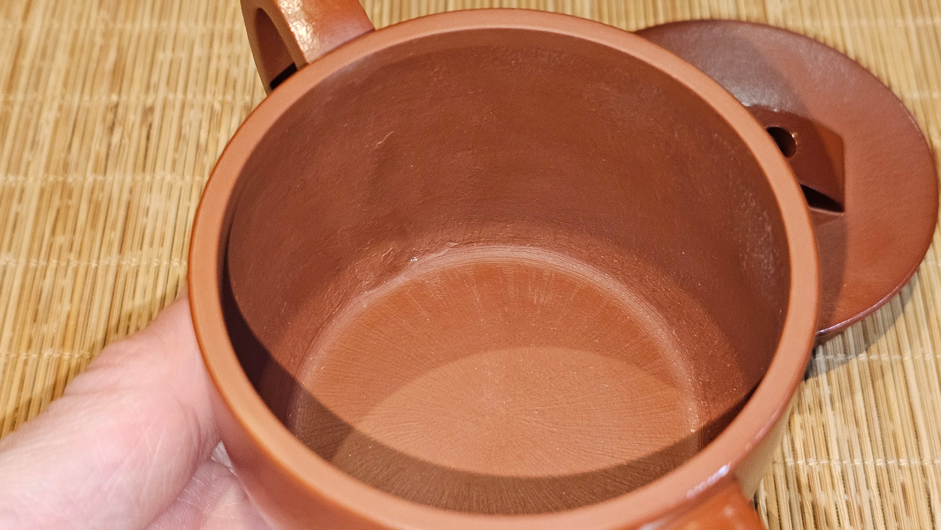 Han Wa 汉瓦, 171.5ml, Xiao Mei Yao Zhu Ni 小煤窑朱泥, by our Collaborative Craftsman Zhai Yi Yao 翟一耀。