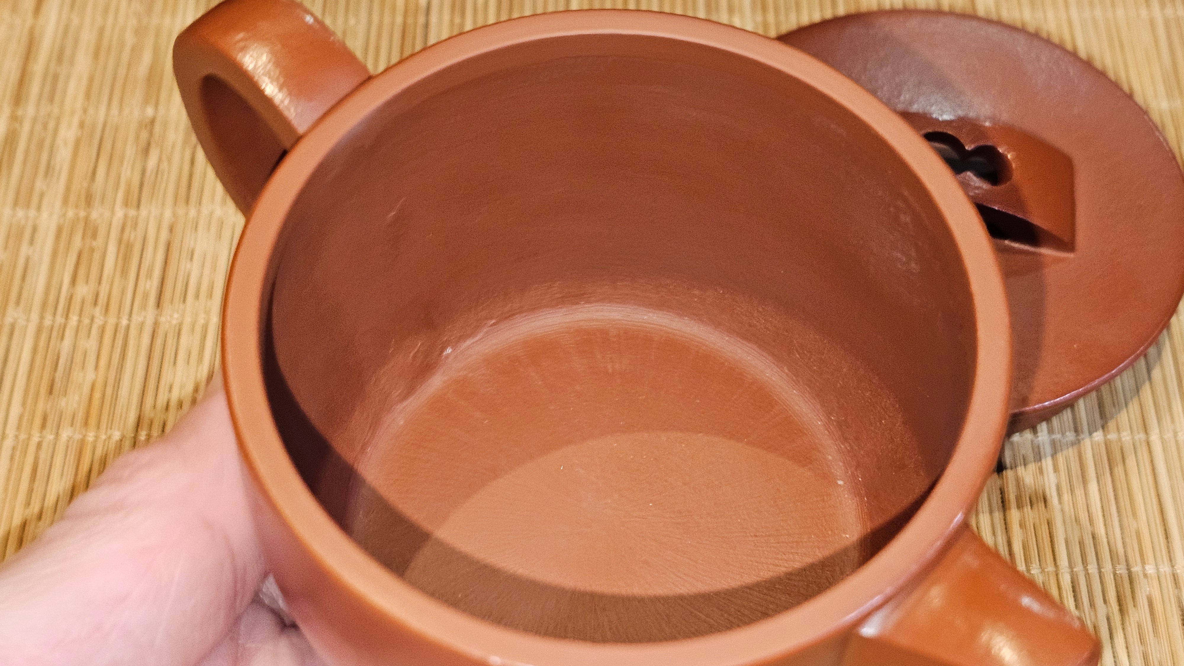 Han Wa 汉瓦, 171.5ml, Xiao Mei Yao Zhu Ni 小煤窑朱泥, by our Collaborative Craftsman Zhai Yi Yao 翟一耀。