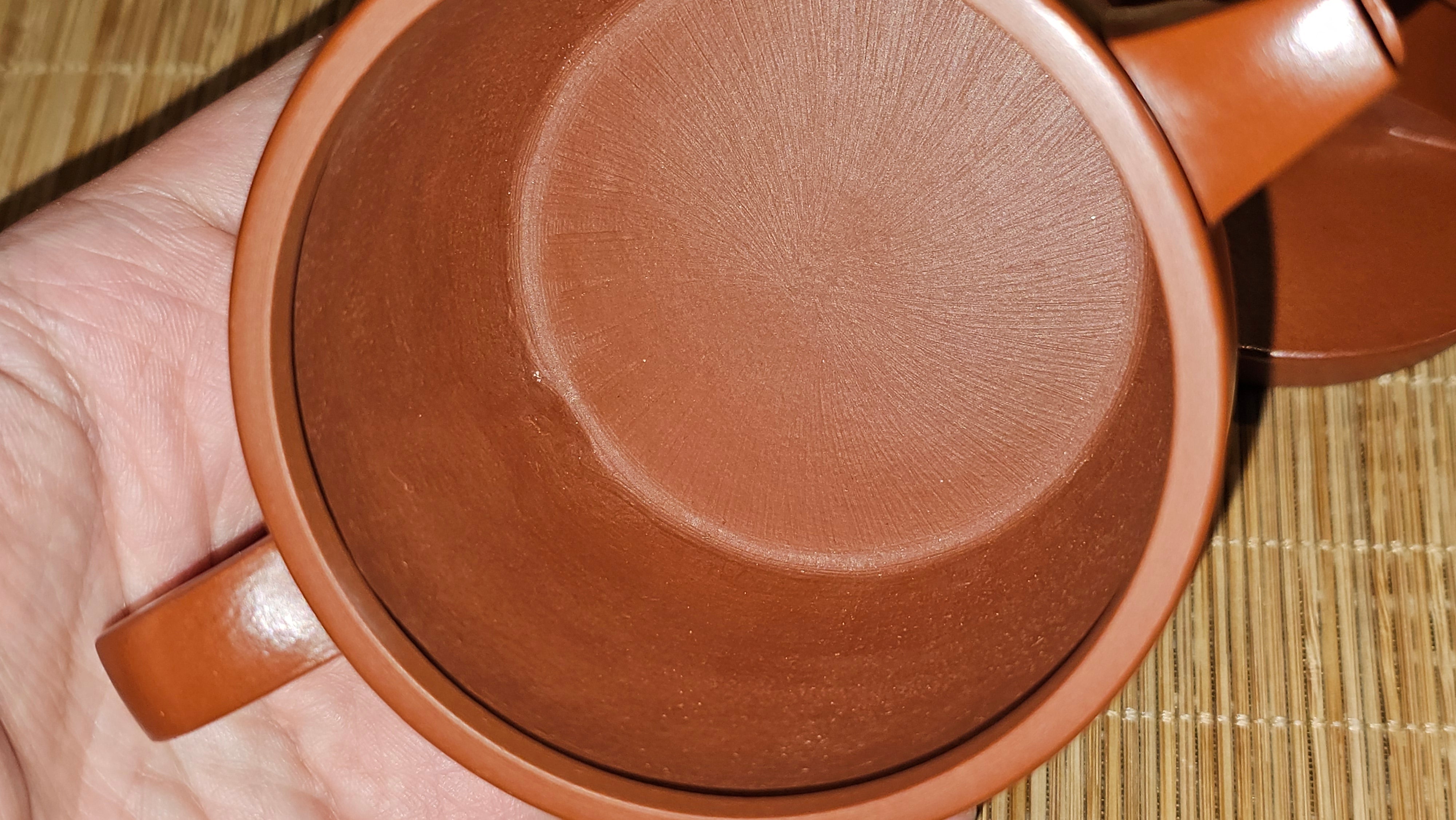 Han Wa 汉瓦, 171.5ml, Xiao Mei Yao Zhu Ni 小煤窑朱泥, by our Collaborative Craftsman Zhai Yi Yao 翟一耀。