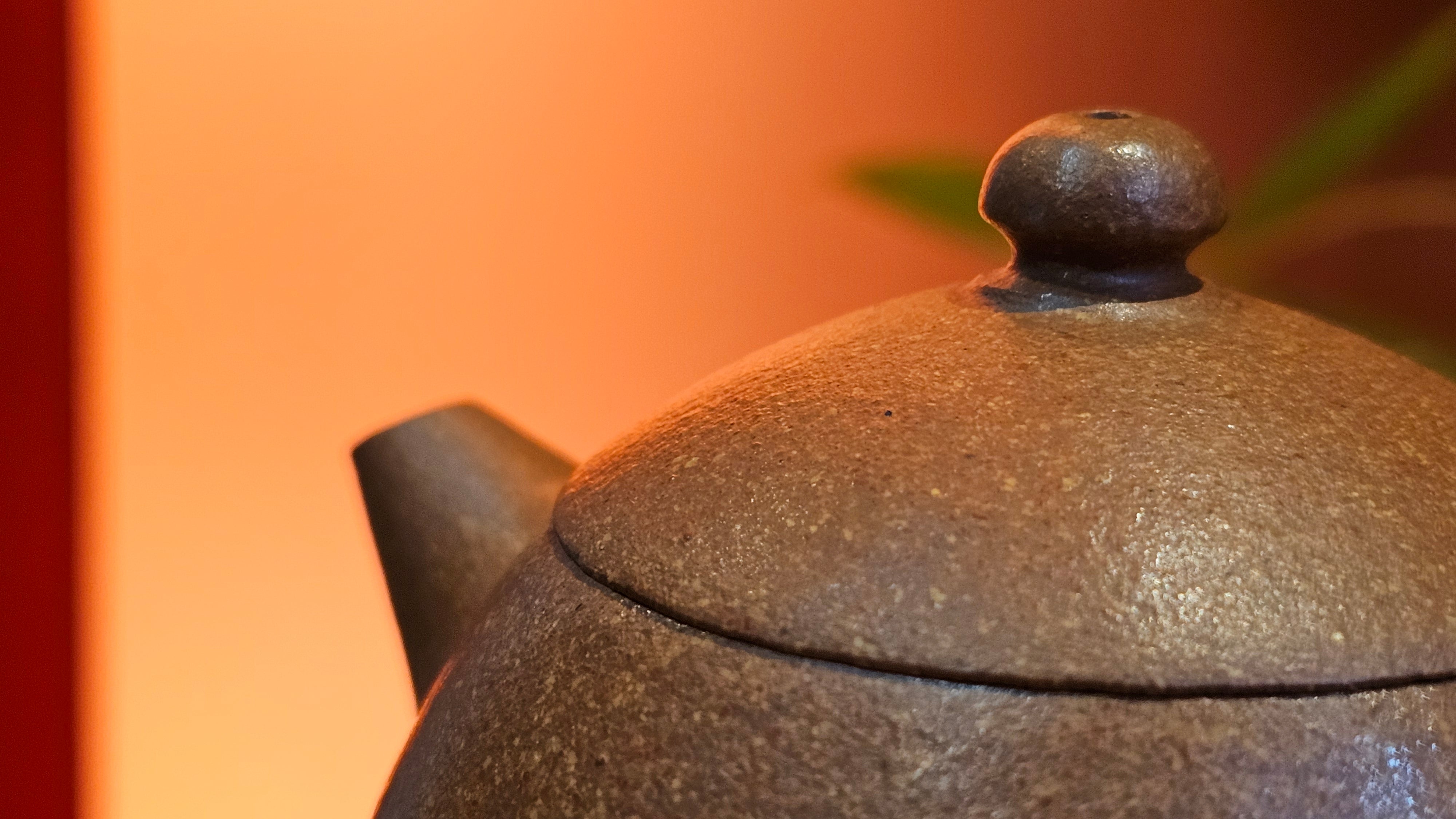 Long Dan 龙蛋 ~"Dragon's Egg", 180.3ml, Huang Jiang Po Ni 黄降坡泥, by our Collaborative Craftsman Chen Hua Jun 陈华军。