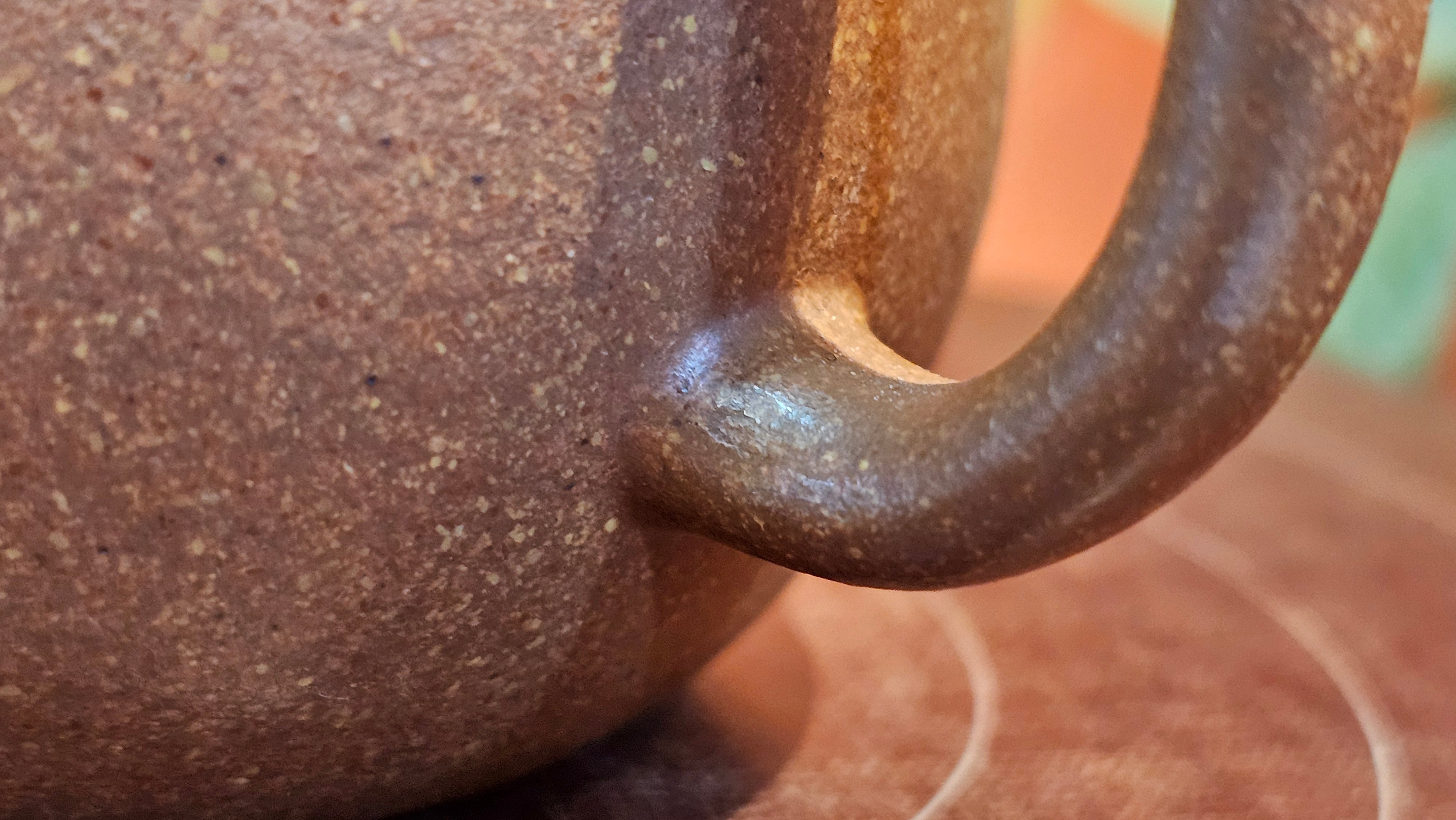 Long Dan 龙蛋 ~"Dragon's Egg", 180.3ml, Huang Jiang Po Ni 黄降坡泥, by our Collaborative Craftsman Chen Hua Jun 陈华军。