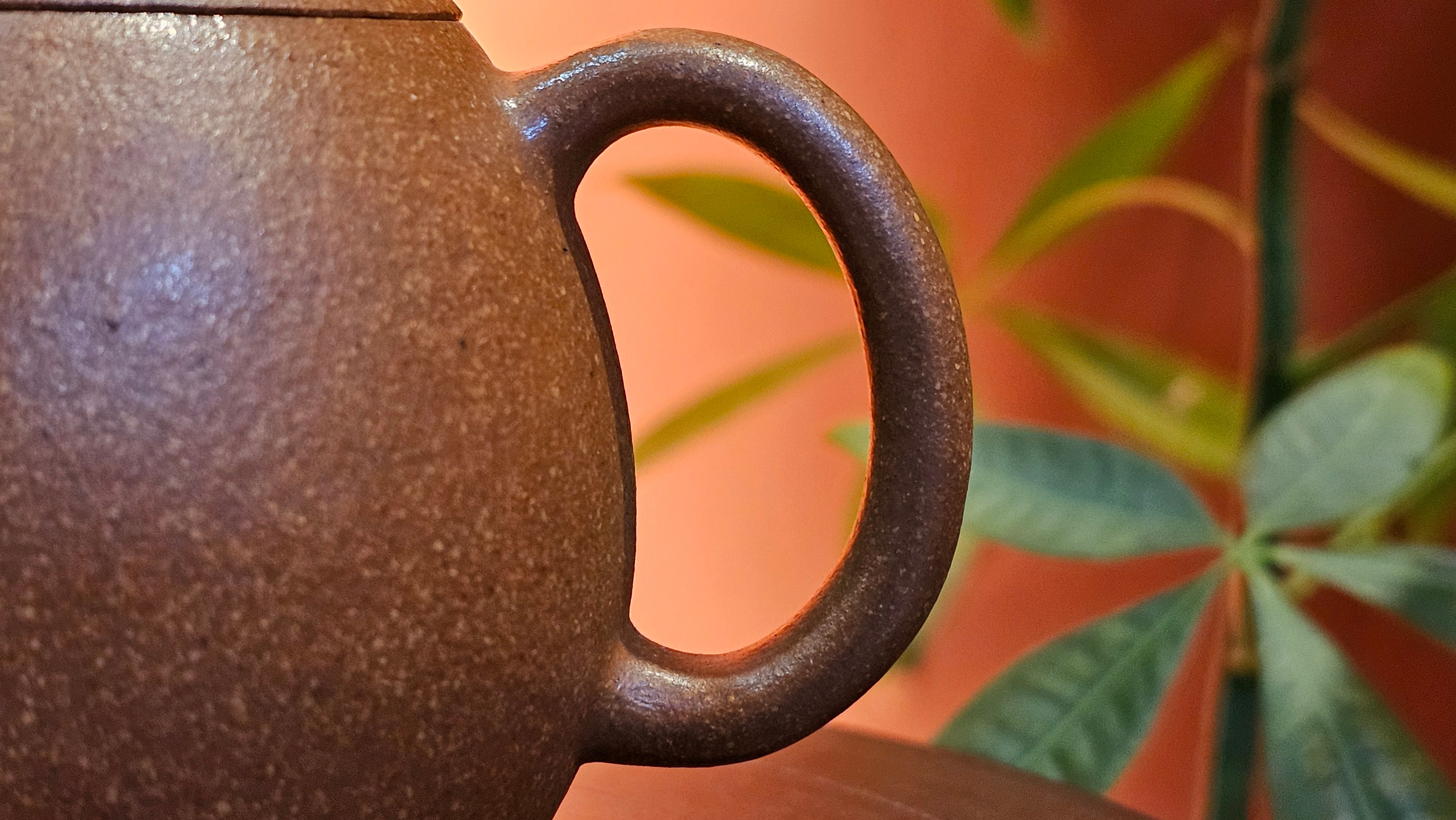 Long Dan 龙蛋 ~"Dragon's Egg", 180.3ml, Huang Jiang Po Ni 黄降坡泥, by our Collaborative Craftsman Chen Hua Jun 陈华军。