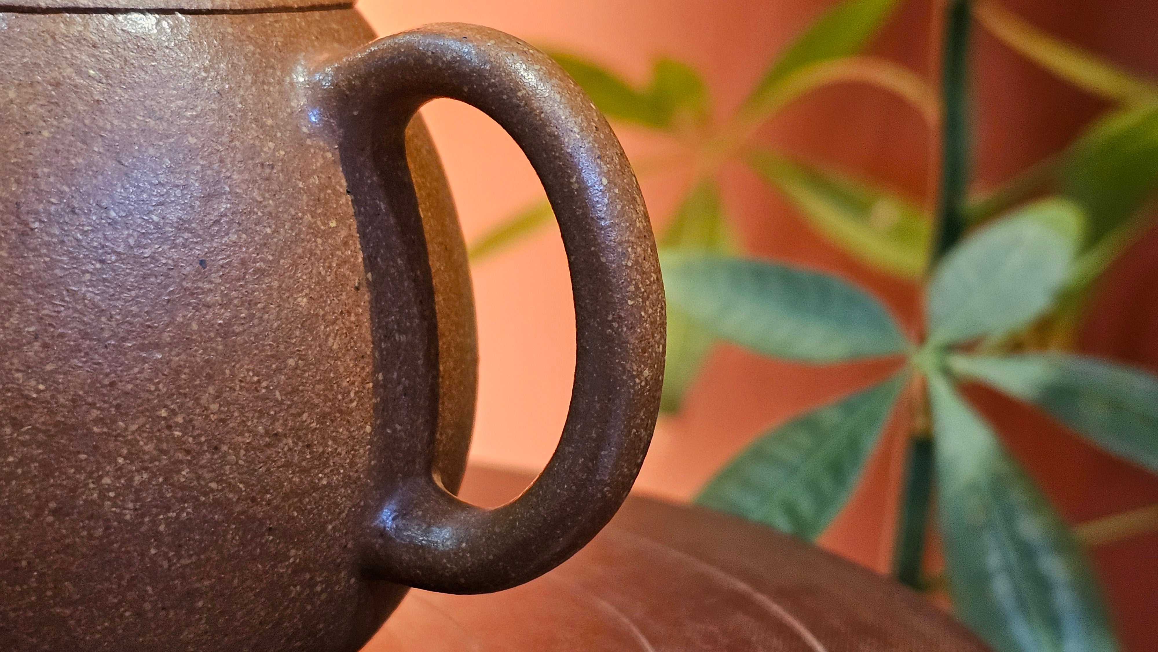 Long Dan 龙蛋 ~"Dragon's Egg", 180.3ml, Huang Jiang Po Ni 黄降坡泥, by our Collaborative Craftsman Chen Hua Jun 陈华军。