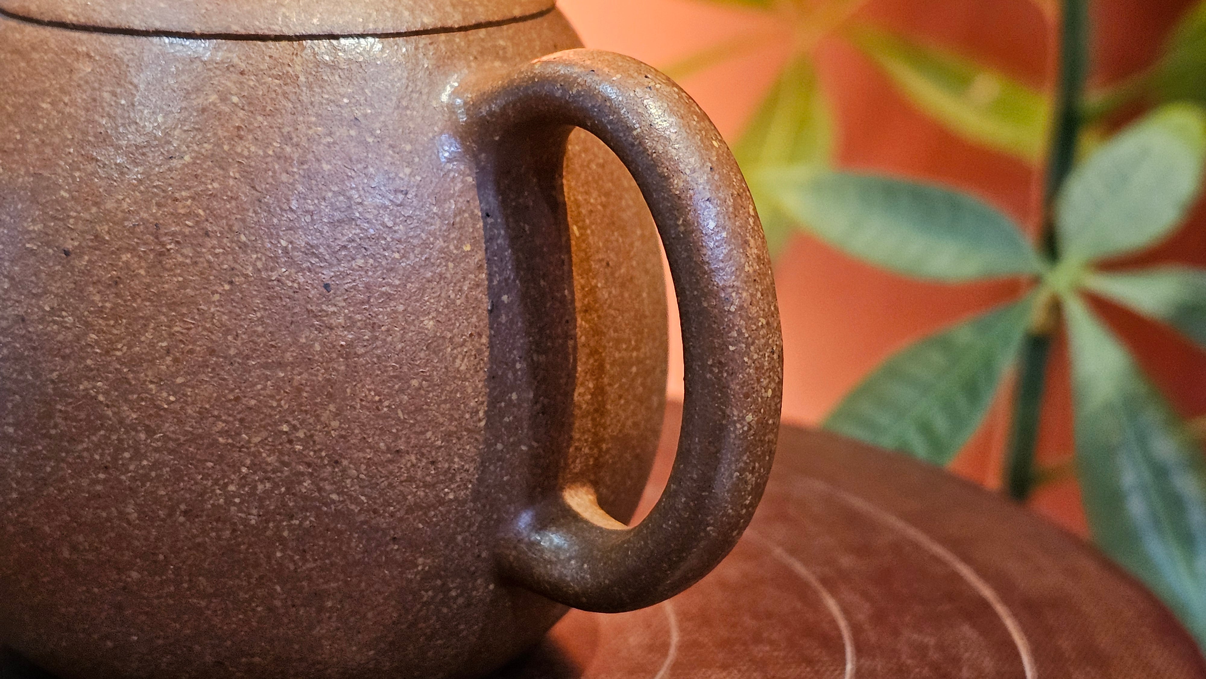 Long Dan 龙蛋 ~"Dragon's Egg", 180.3ml, Huang Jiang Po Ni 黄降坡泥, by our Collaborative Craftsman Chen Hua Jun 陈华军。