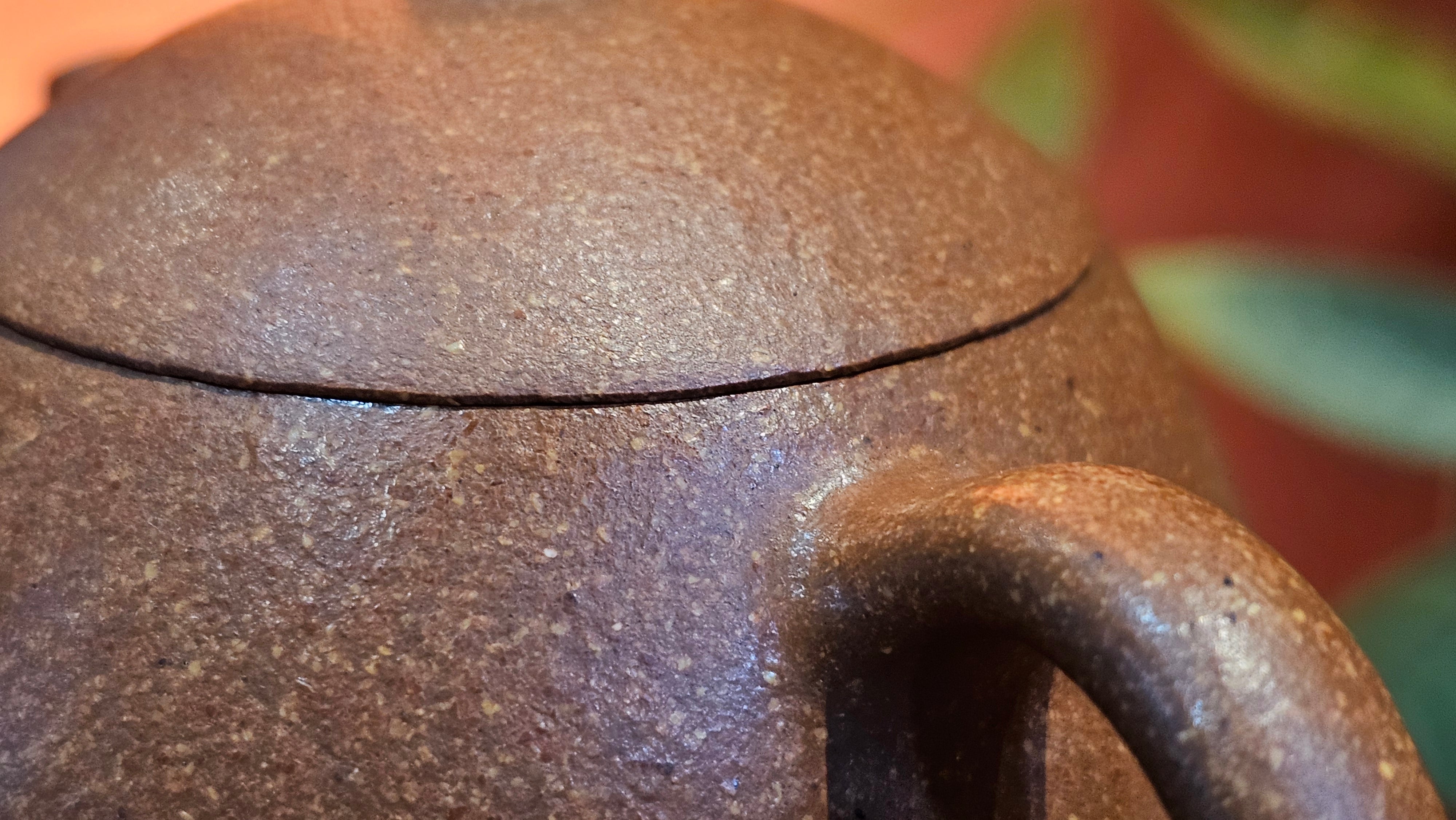 Long Dan 龙蛋 ~"Dragon's Egg", 180.3ml, Huang Jiang Po Ni 黄降坡泥, by our Collaborative Craftsman Chen Hua Jun 陈华军。