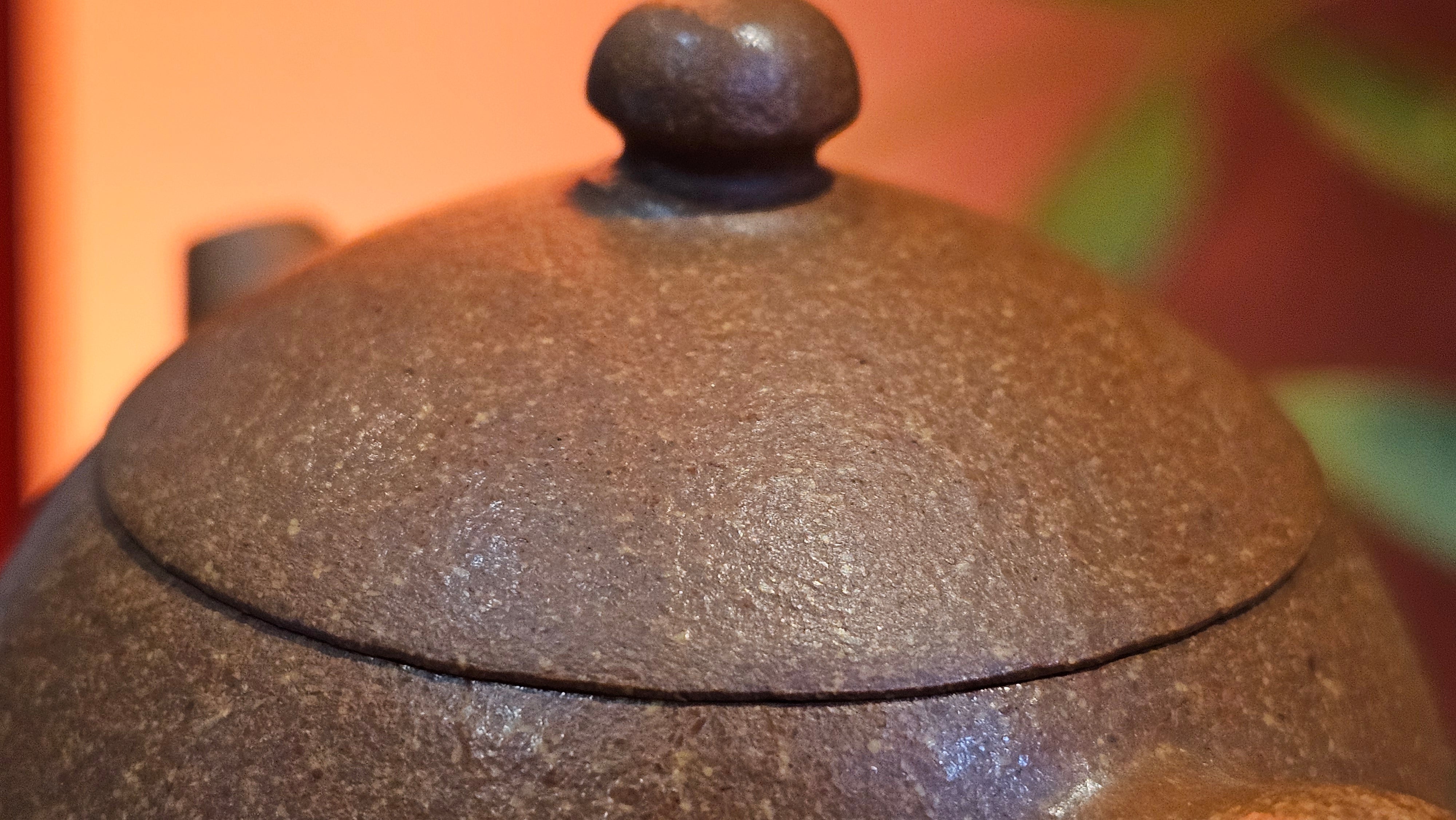 Long Dan 龙蛋 ~"Dragon's Egg", 180.3ml, Huang Jiang Po Ni 黄降坡泥, by our Collaborative Craftsman Chen Hua Jun 陈华军。