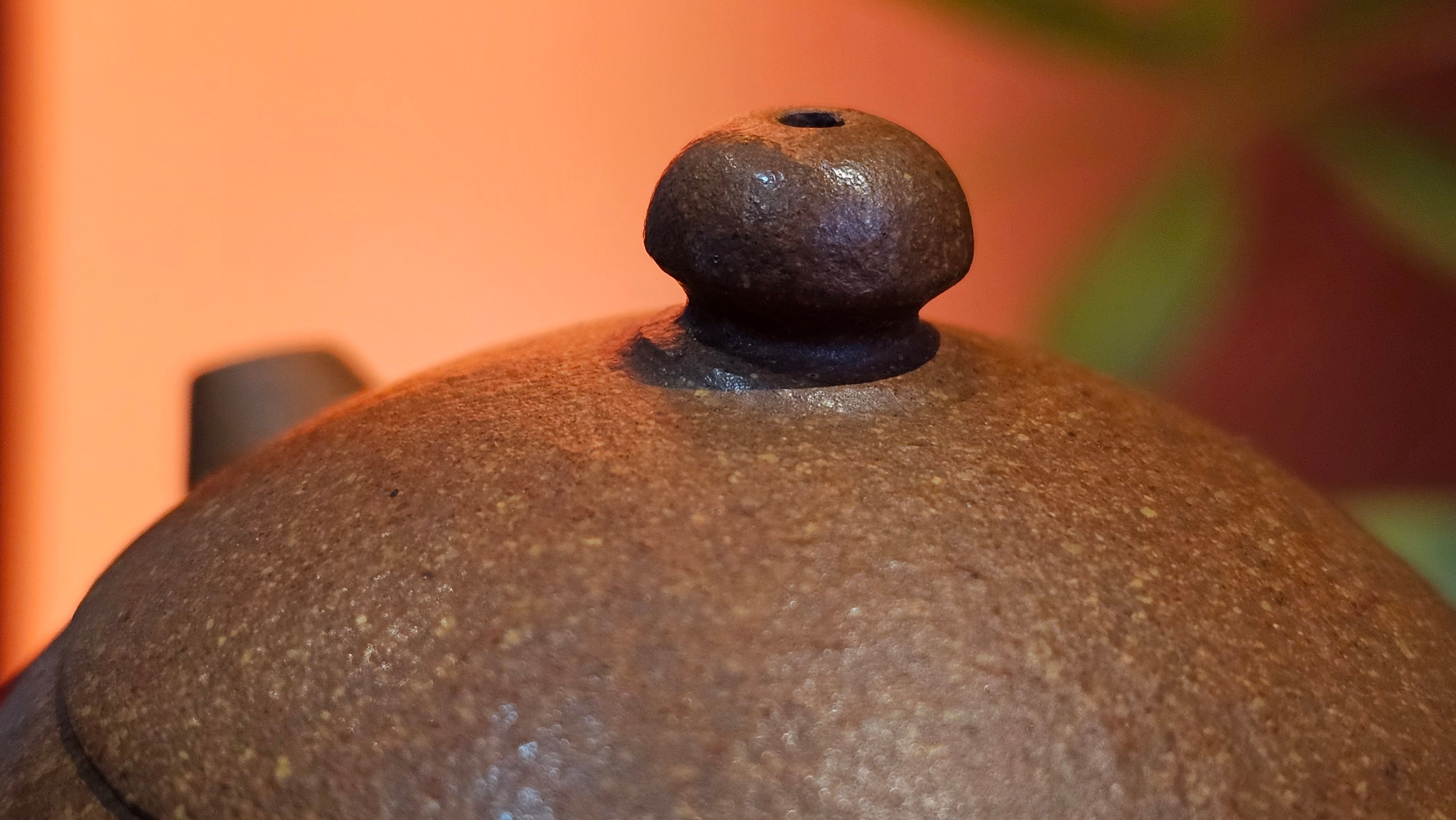 Long Dan 龙蛋 ~"Dragon's Egg", 180.3ml, Huang Jiang Po Ni 黄降坡泥, by our Collaborative Craftsman Chen Hua Jun 陈华军。