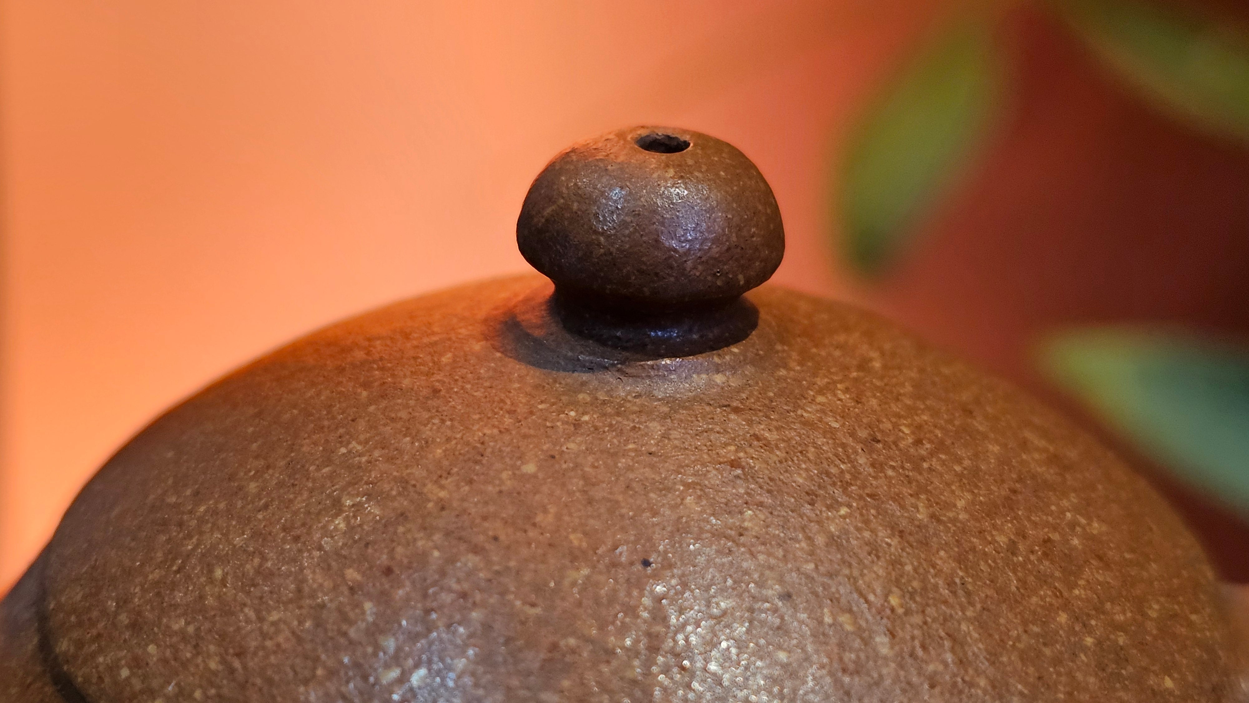 Long Dan 龙蛋 ~"Dragon's Egg", 180.3ml, Huang Jiang Po Ni 黄降坡泥, by our Collaborative Craftsman Chen Hua Jun 陈华军。