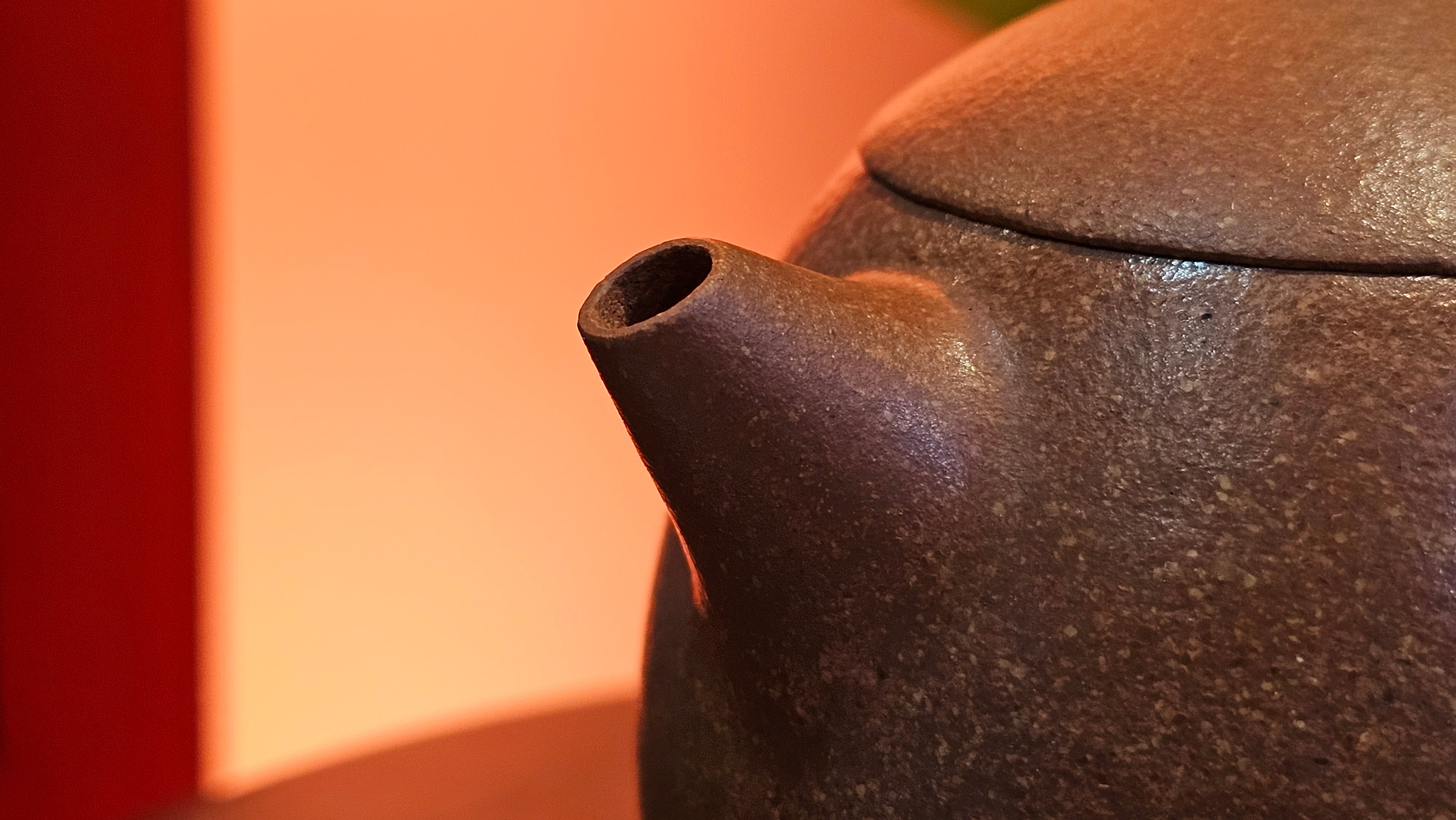 Long Dan 龙蛋 ~"Dragon's Egg", 180.3ml, Huang Jiang Po Ni 黄降坡泥, by our Collaborative Craftsman Chen Hua Jun 陈华军。