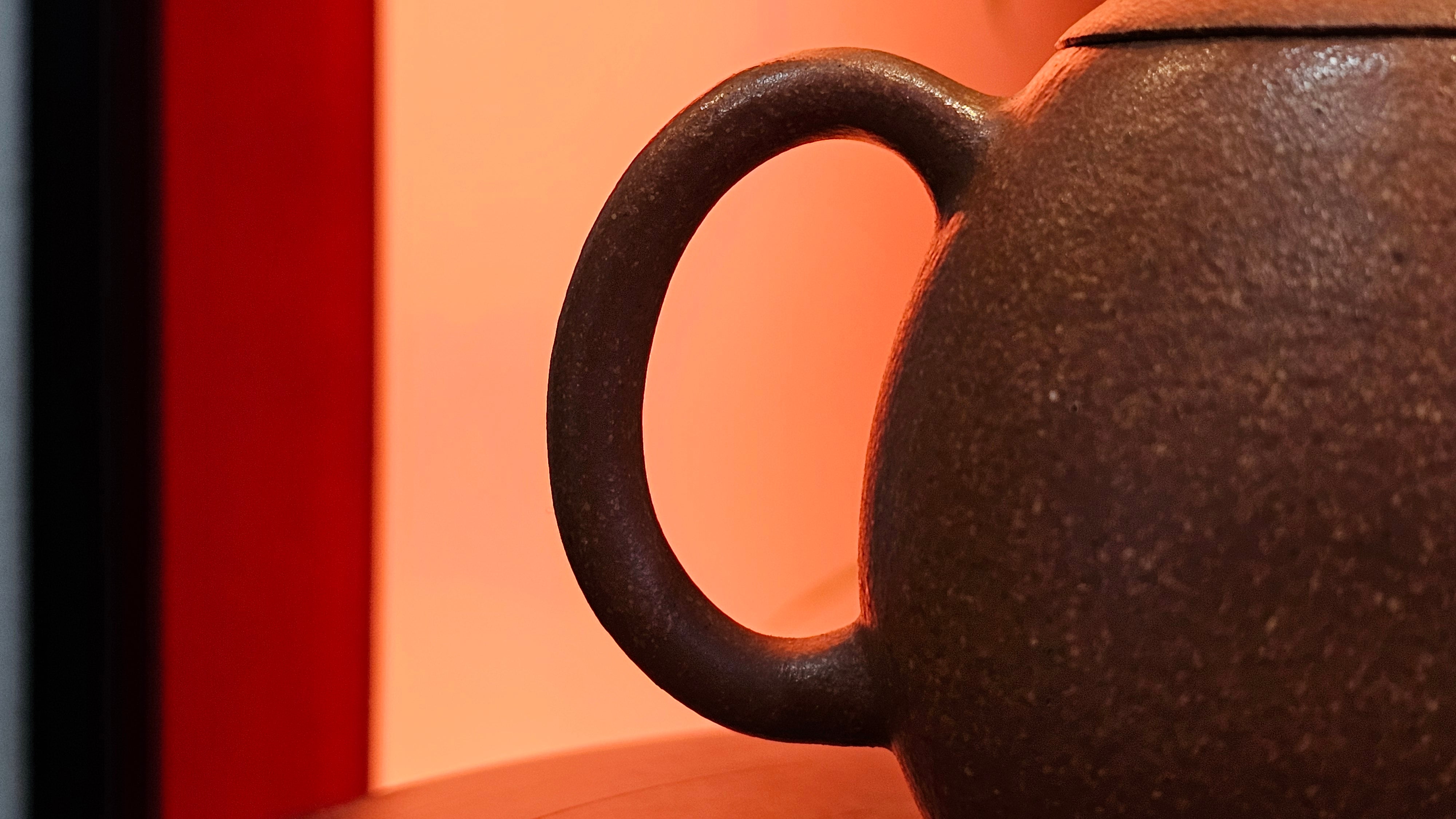 Long Dan 龙蛋 ~"Dragon's Egg", 180.3ml, Huang Jiang Po Ni 黄降坡泥, by our Collaborative Craftsman Chen Hua Jun 陈华军。