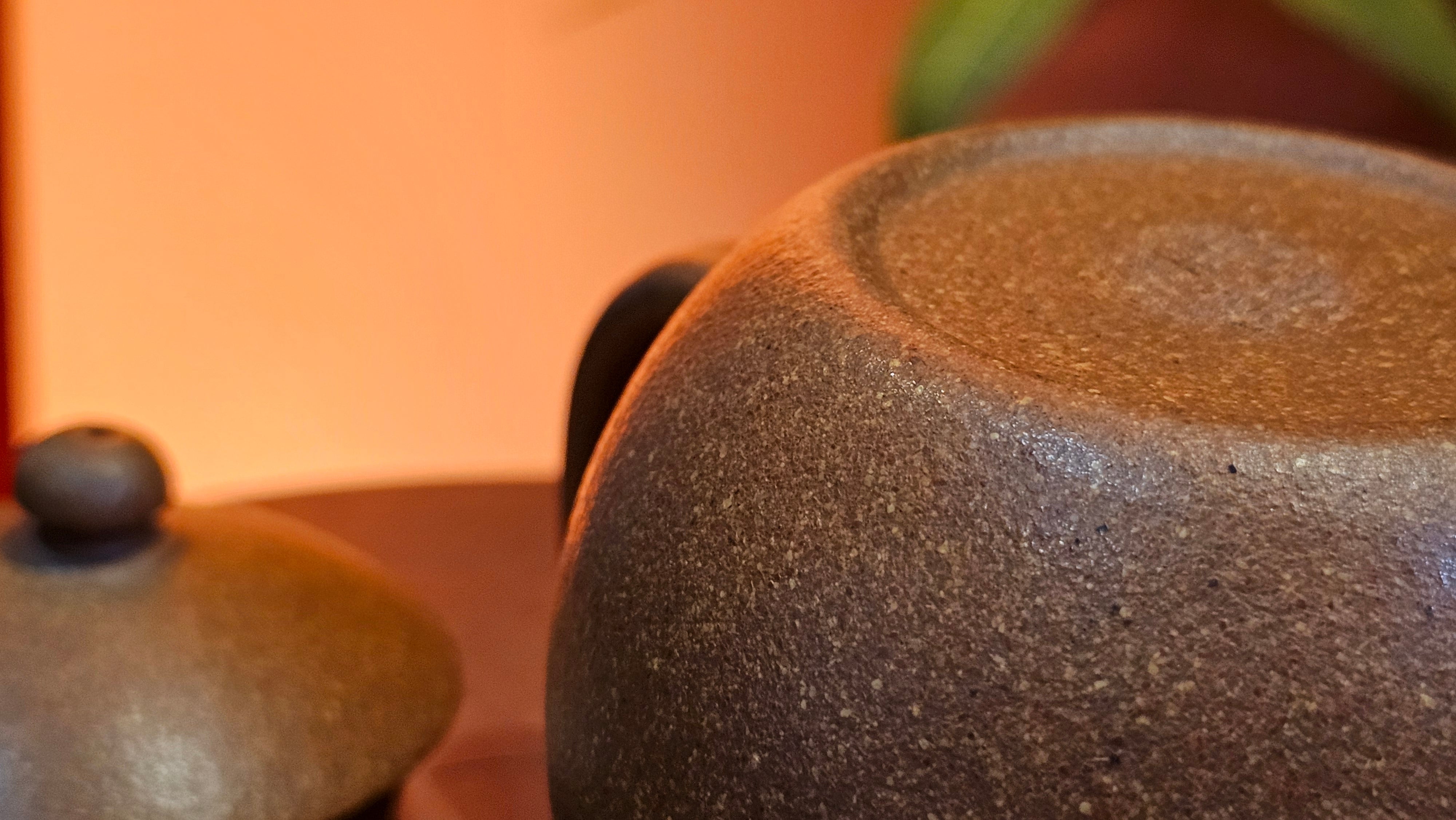 Long Dan 龙蛋 ~"Dragon's Egg", 180.3ml, Huang Jiang Po Ni 黄降坡泥, by our Collaborative Craftsman Chen Hua Jun 陈华军。