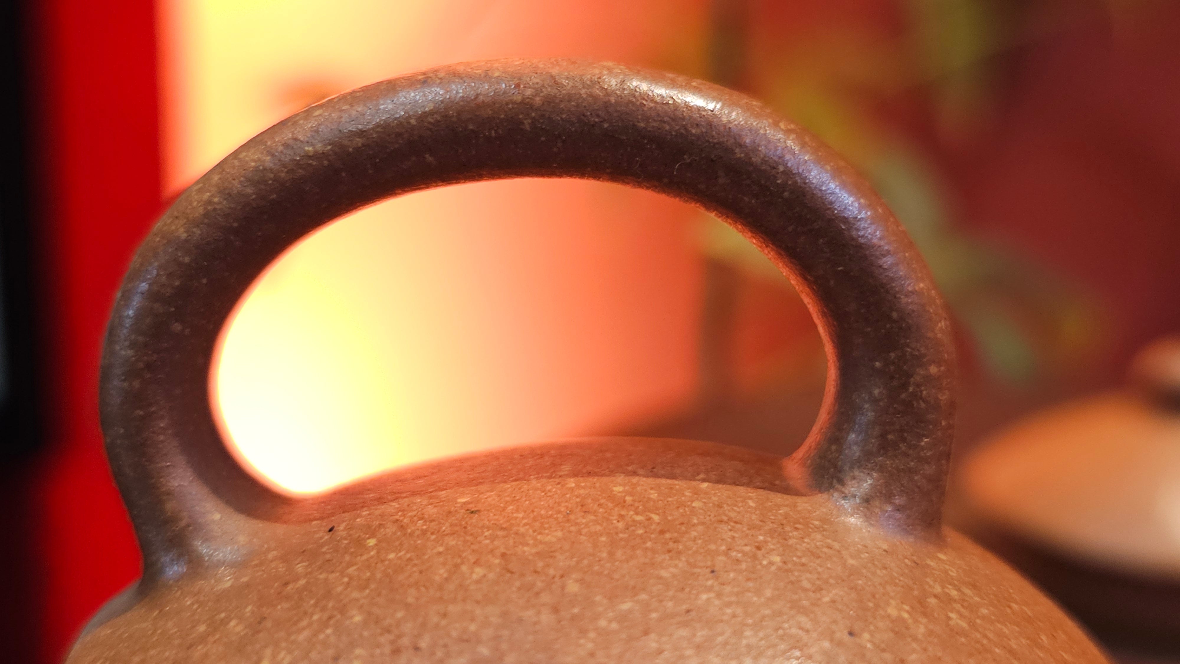 Long Dan 龙蛋 ~"Dragon's Egg", 180.3ml, Huang Jiang Po Ni 黄降坡泥, by our Collaborative Craftsman Chen Hua Jun 陈华军。