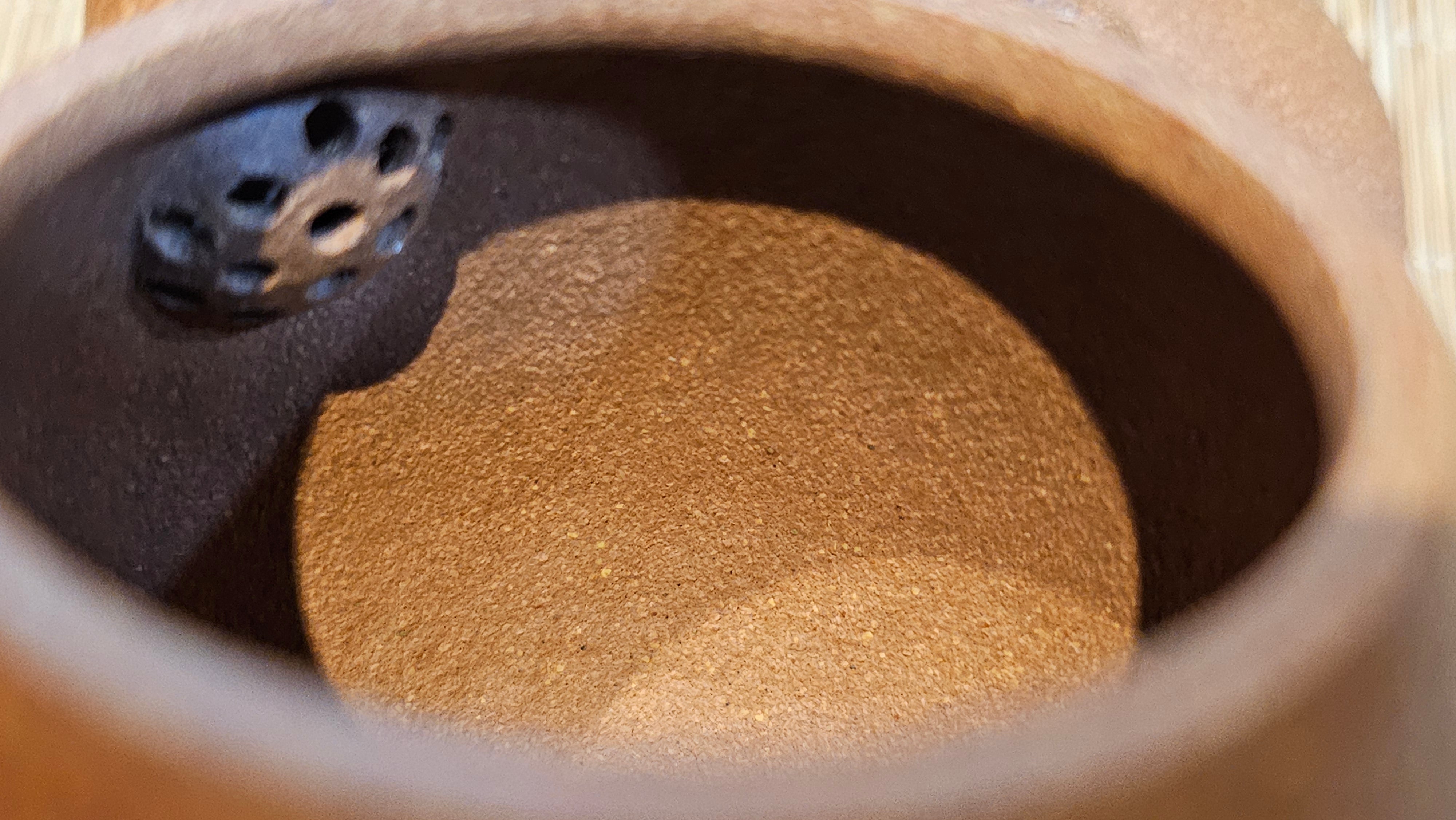 Long Dan 龙蛋 ~"Dragon's Egg", 180.3ml, Huang Jiang Po Ni 黄降坡泥, by our Collaborative Craftsman Chen Hua Jun 陈华军。