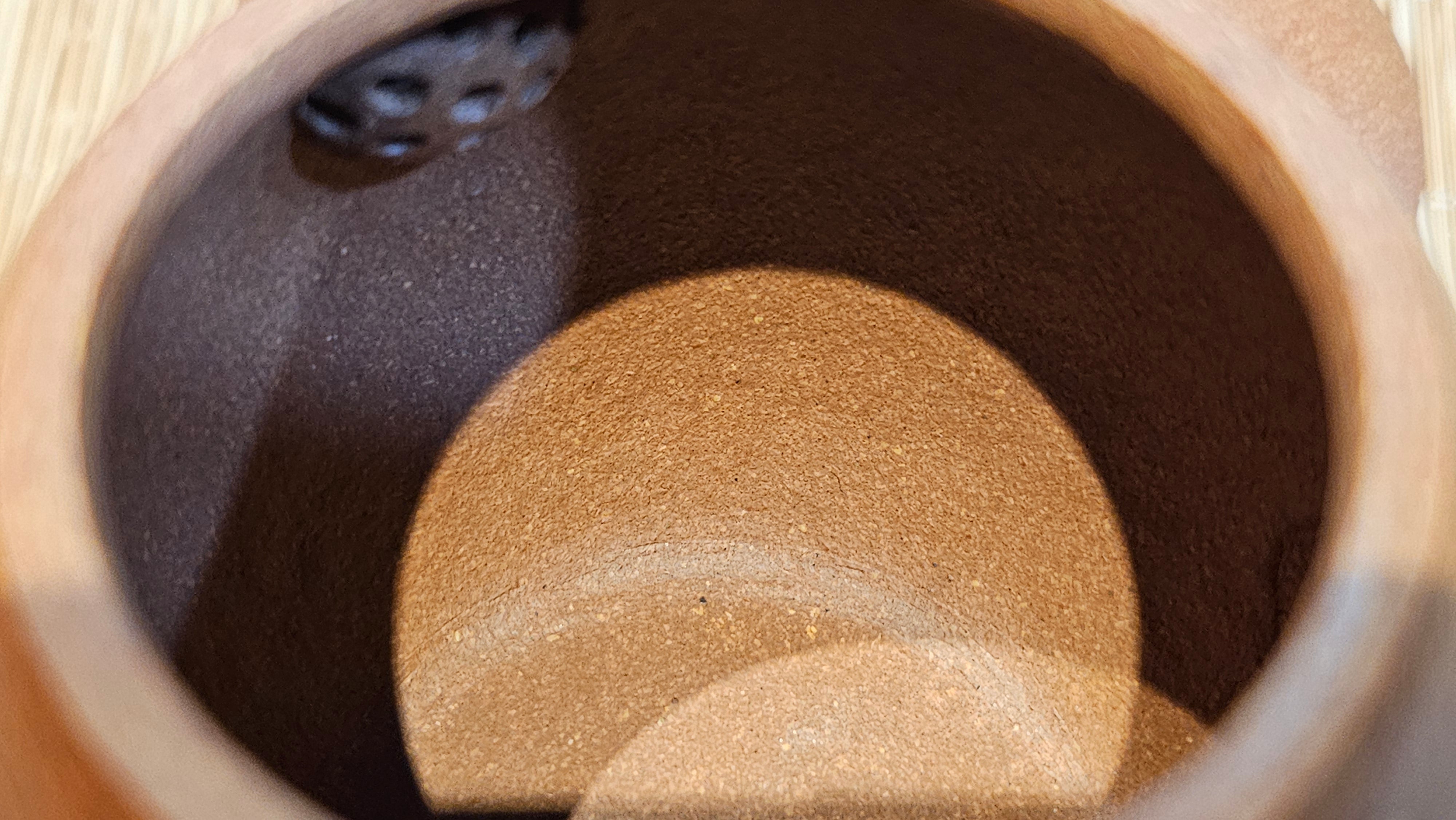 Long Dan 龙蛋 ~"Dragon's Egg", 180.3ml, Huang Jiang Po Ni 黄降坡泥, by our Collaborative Craftsman Chen Hua Jun 陈华军。