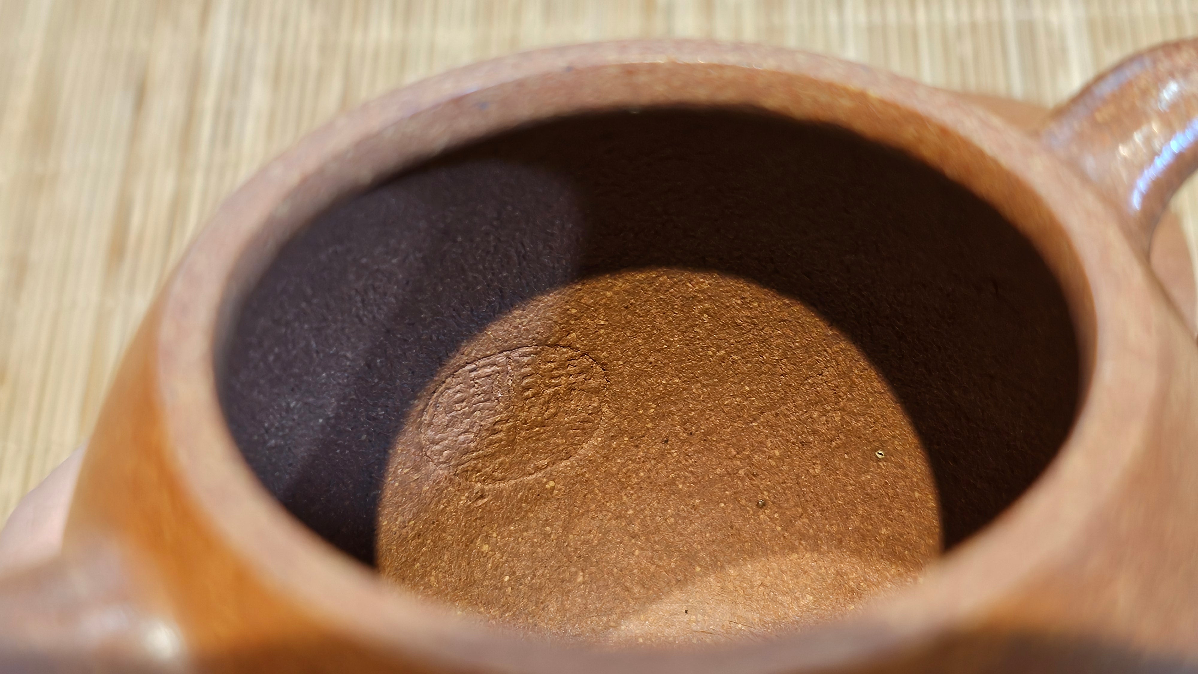 Long Dan 龙蛋 ~"Dragon's Egg", 180.3ml, Huang Jiang Po Ni 黄降坡泥, by our Collaborative Craftsman Chen Hua Jun 陈华军。